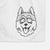 Siberian Husky - Nightmare Collection Decorative Hand Towel