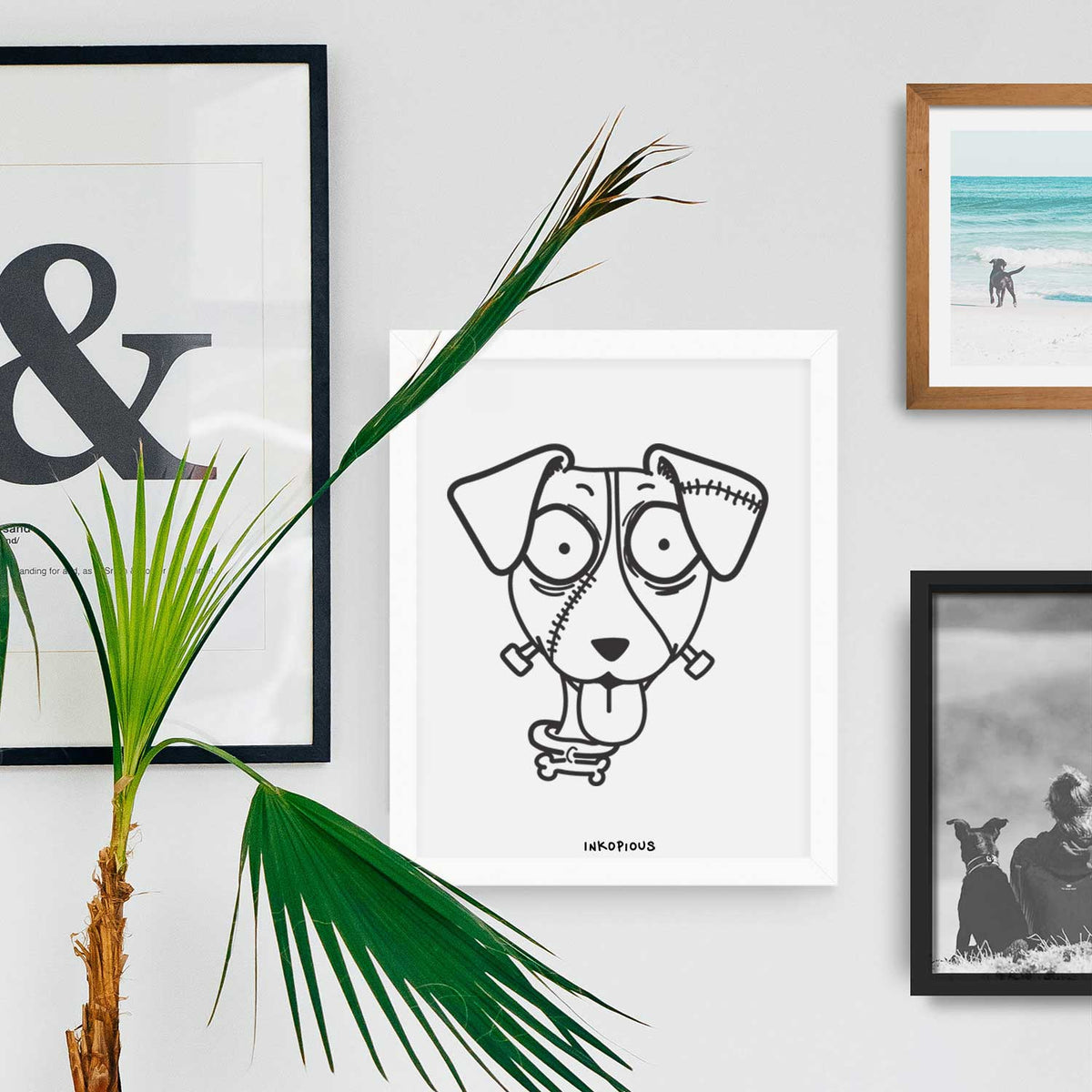 Jack Russell Terrier - Nightmare Collection Art Print