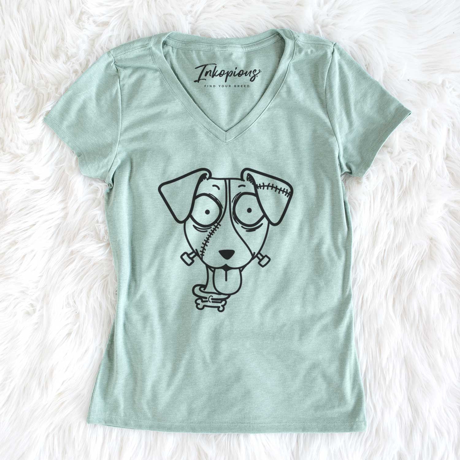 Jack Russell Terrier - Nightmare Collection - Women's V-neck Shirt