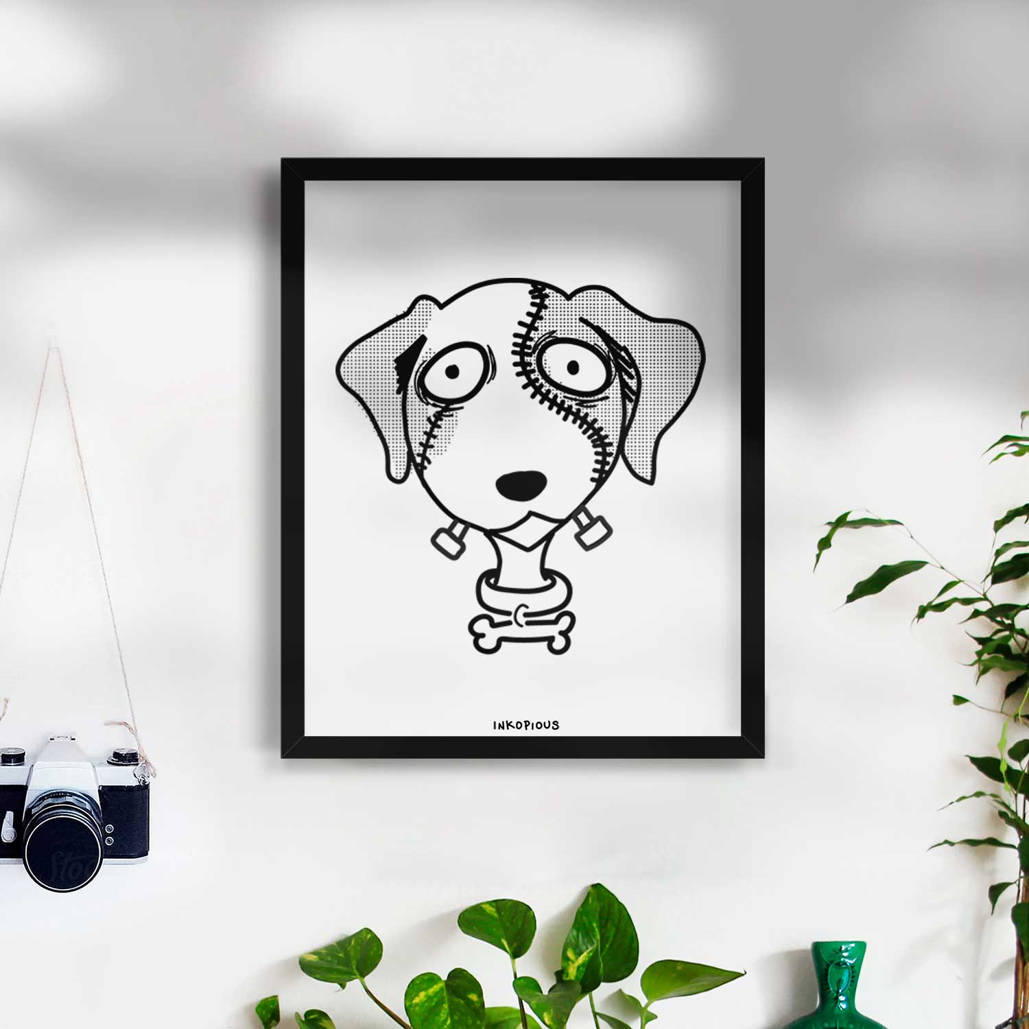 Lab Mix - Nightmare Collection Art Print