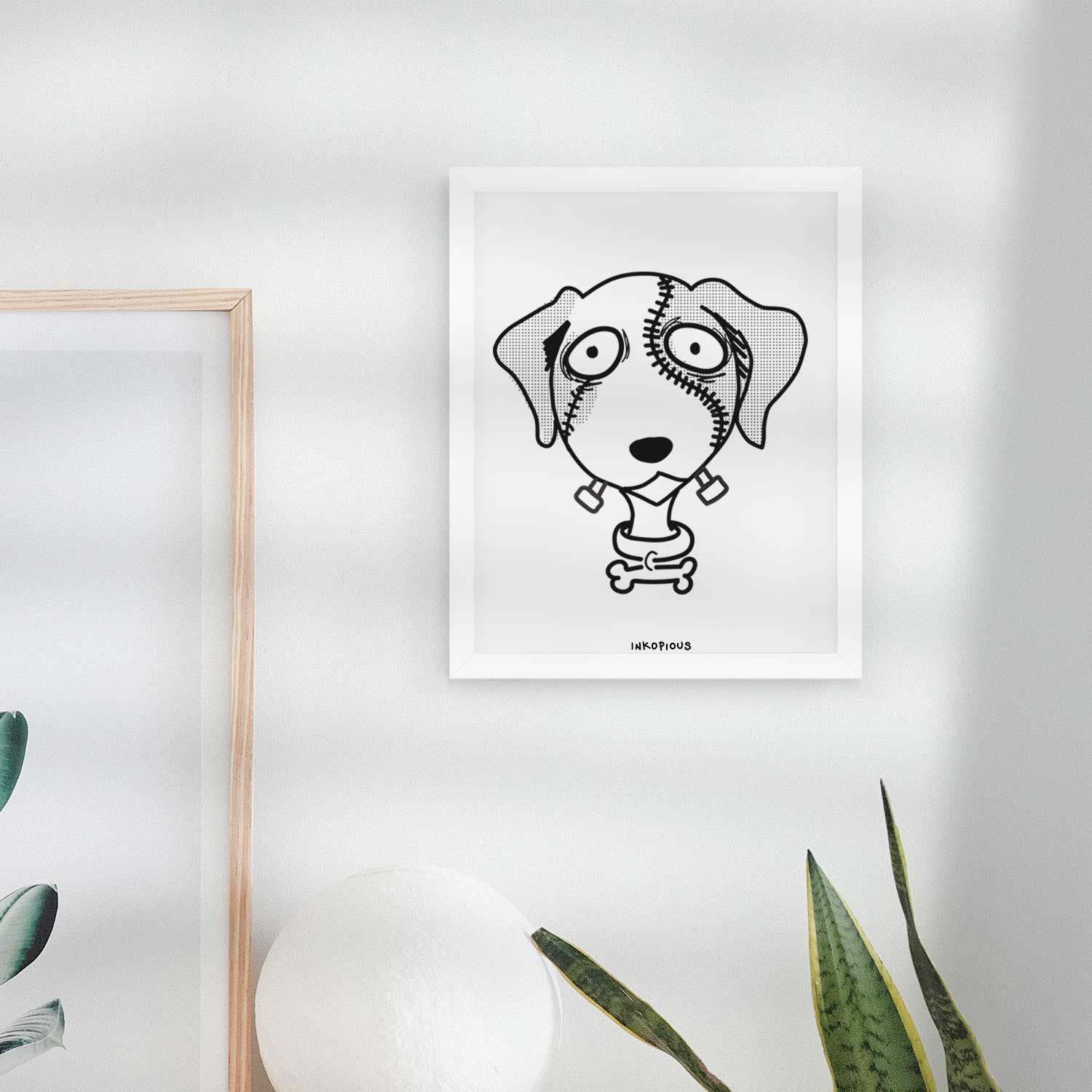 Lab Mix - Nightmare Collection Art Print