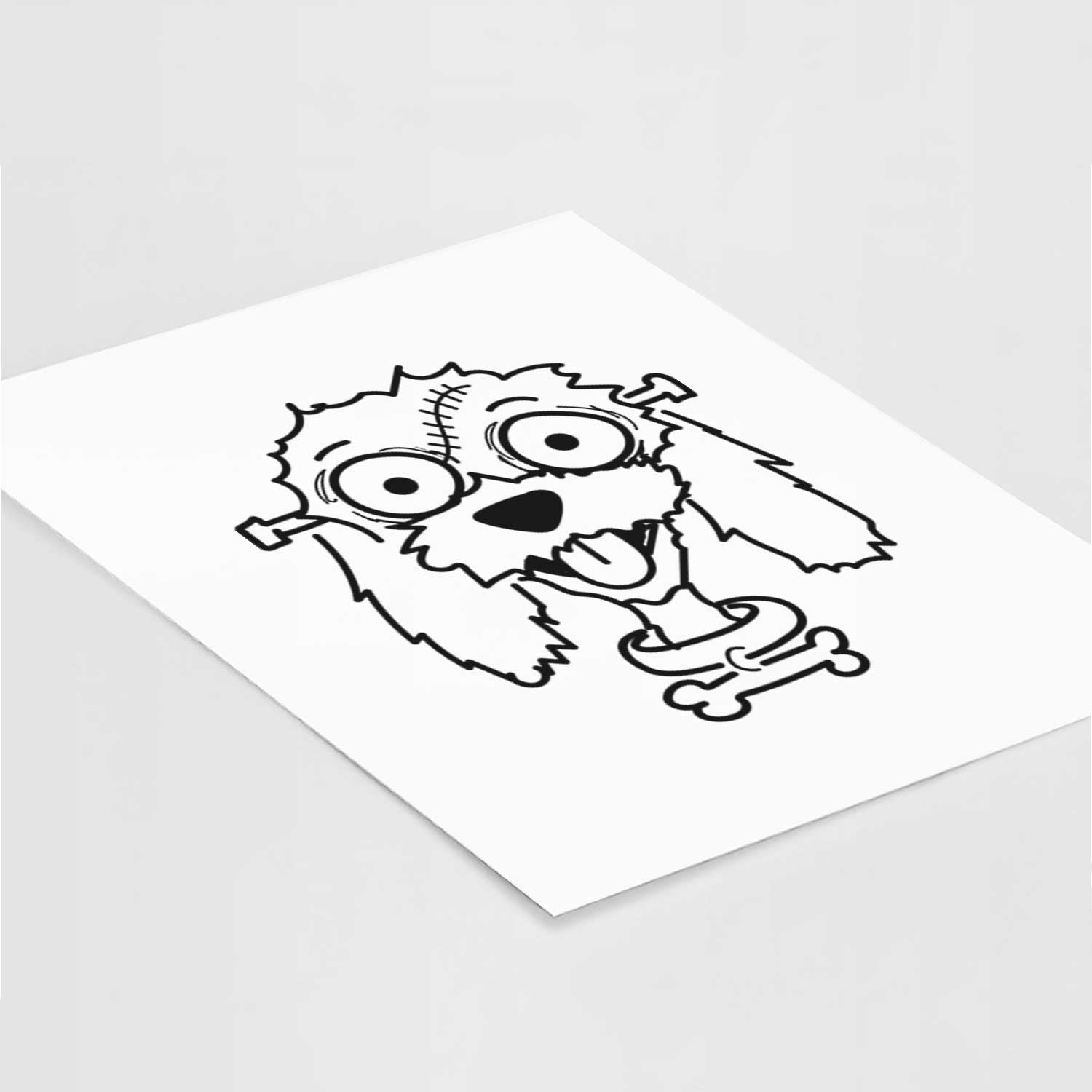 Maltese - Nightmare Collection Art Print