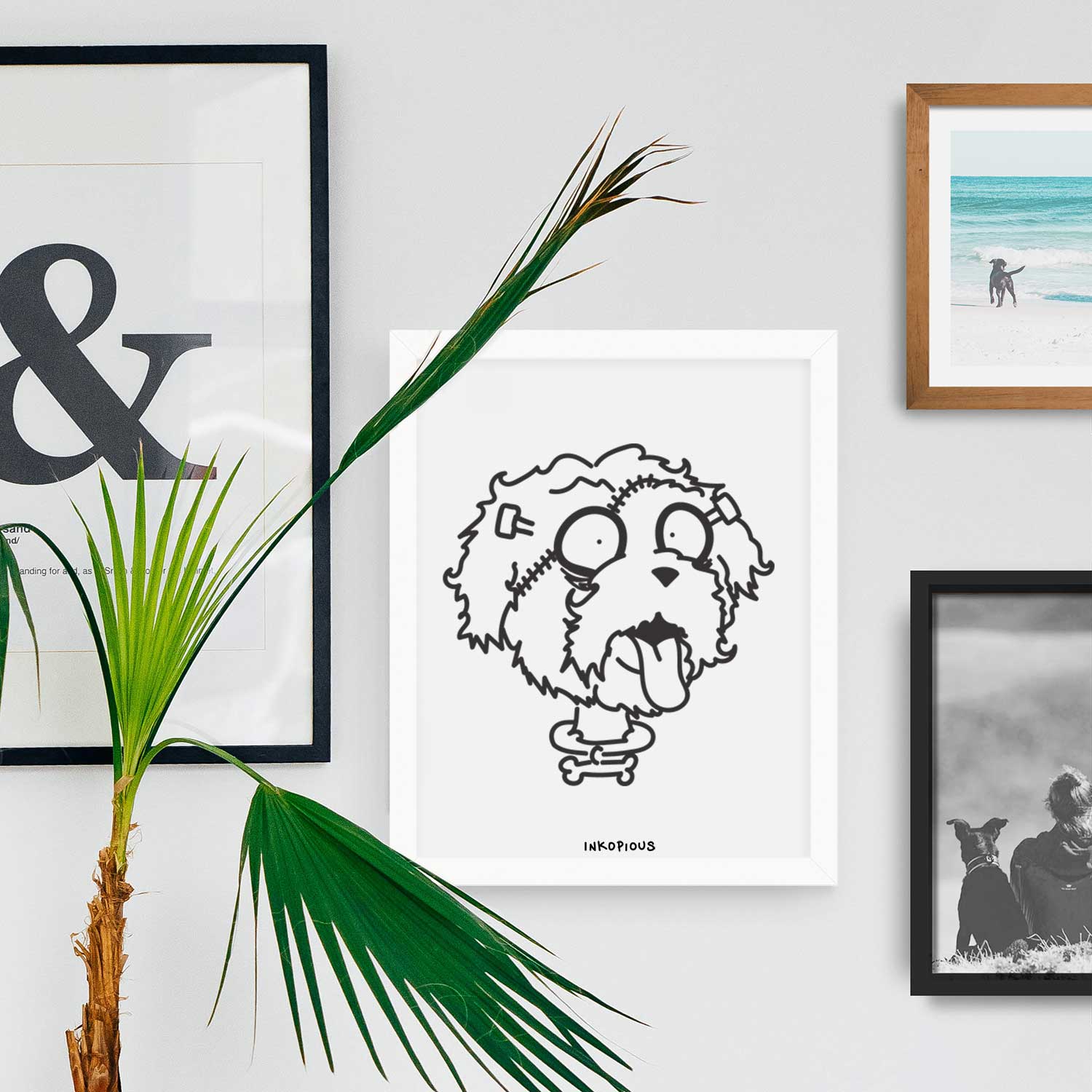 Maltipoo - Nightmare Collection Art Print