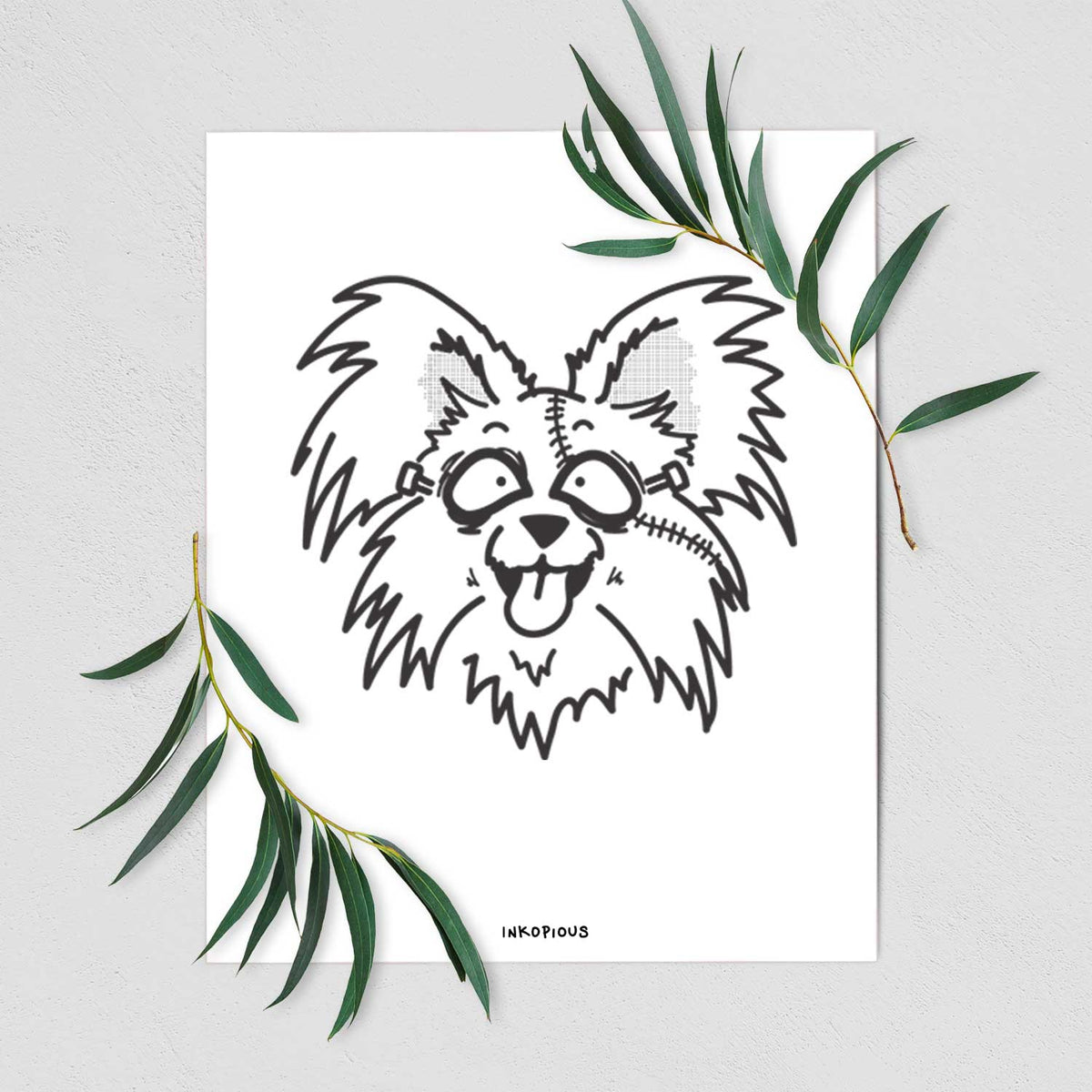 Papillon - Nightmare Collection Art Print