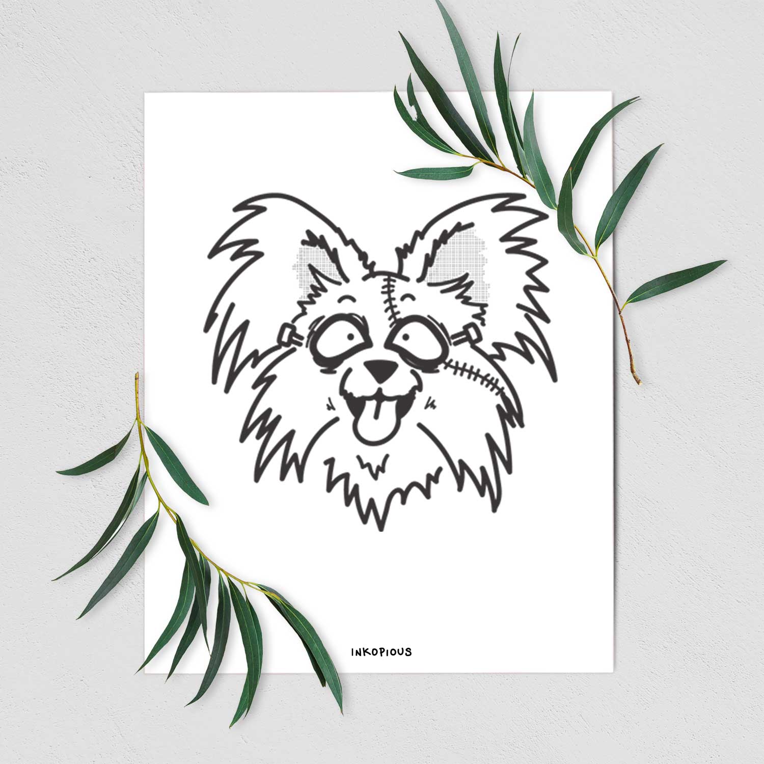 Papillon - Nightmare Collection Art Print