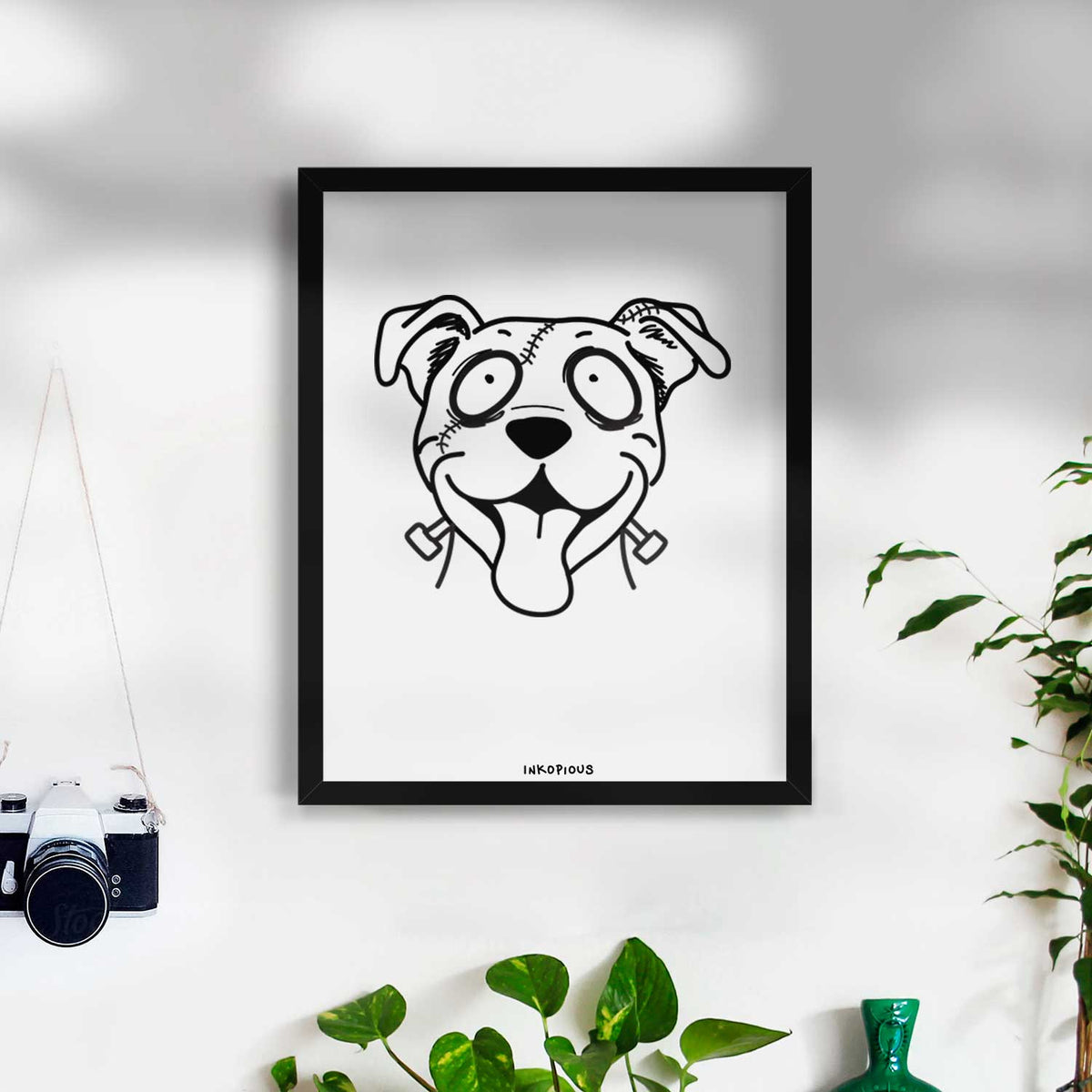 Pitbull - Nightmare Collection Art Print