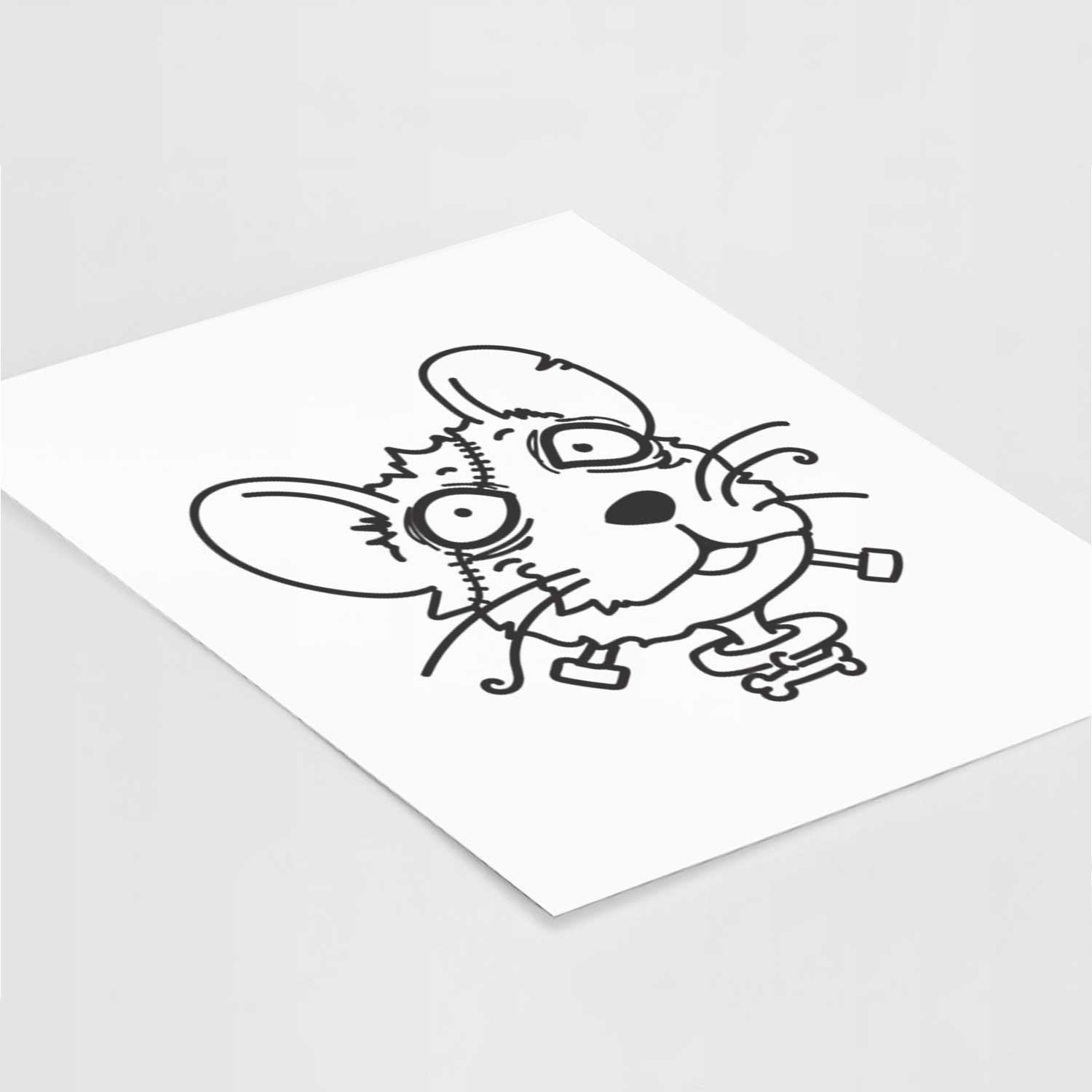 Rat - Nightmare Collection Art Print