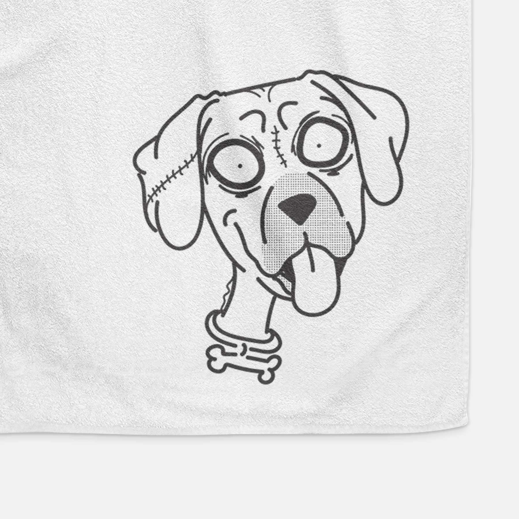 Rhodesian Ridgeback - Nightmare Collection Decorative Hand Towel