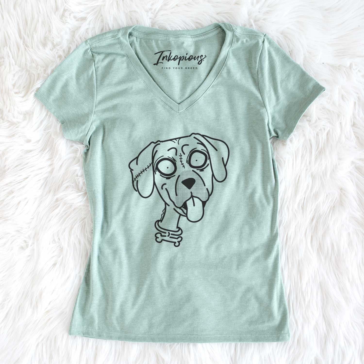 Rhodesian Ridgeback - Nightmare Collection - Women's V-neck Shirt