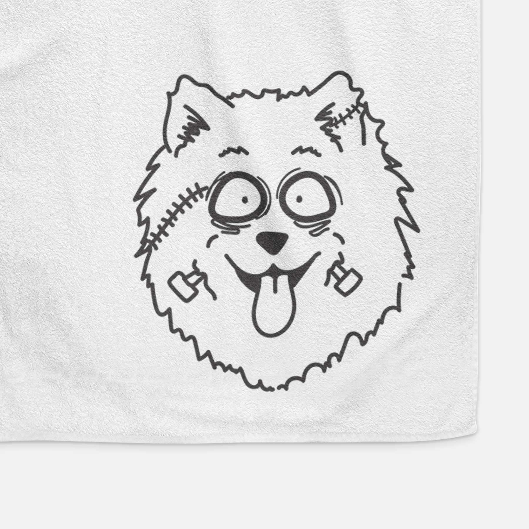 Samoyed - Nightmare Collection Decorative Hand Towel