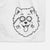 Samoyed - Nightmare Collection Decorative Hand Towel