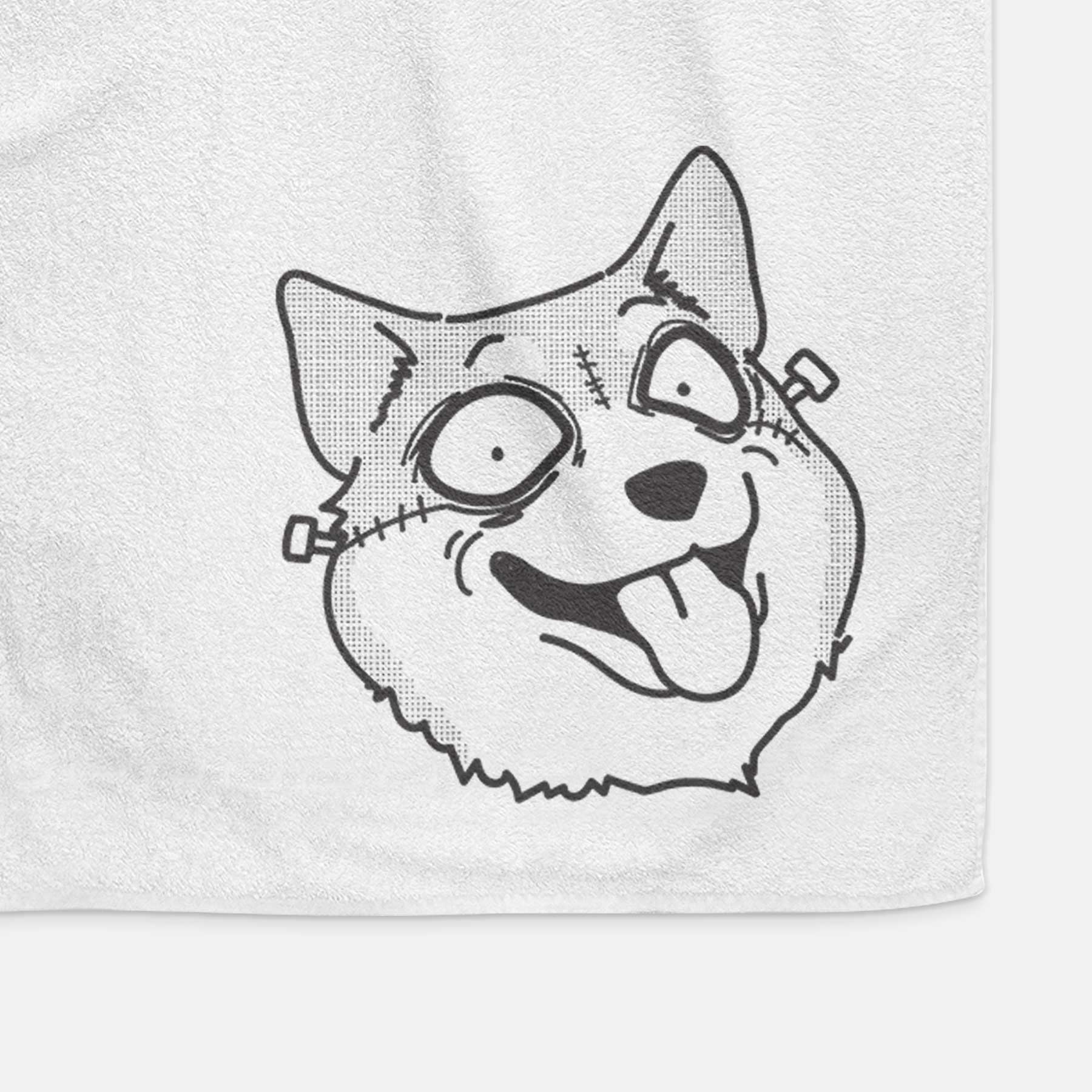 Shiba Inu - Nightmare Collection Decorative Hand Towel