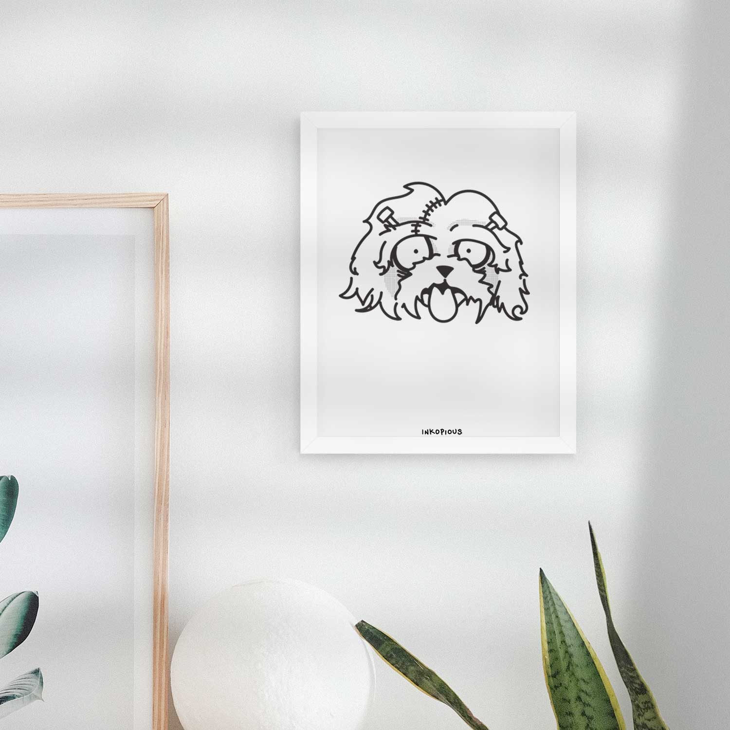 Shih Tzu - Nightmare Collection Art Print