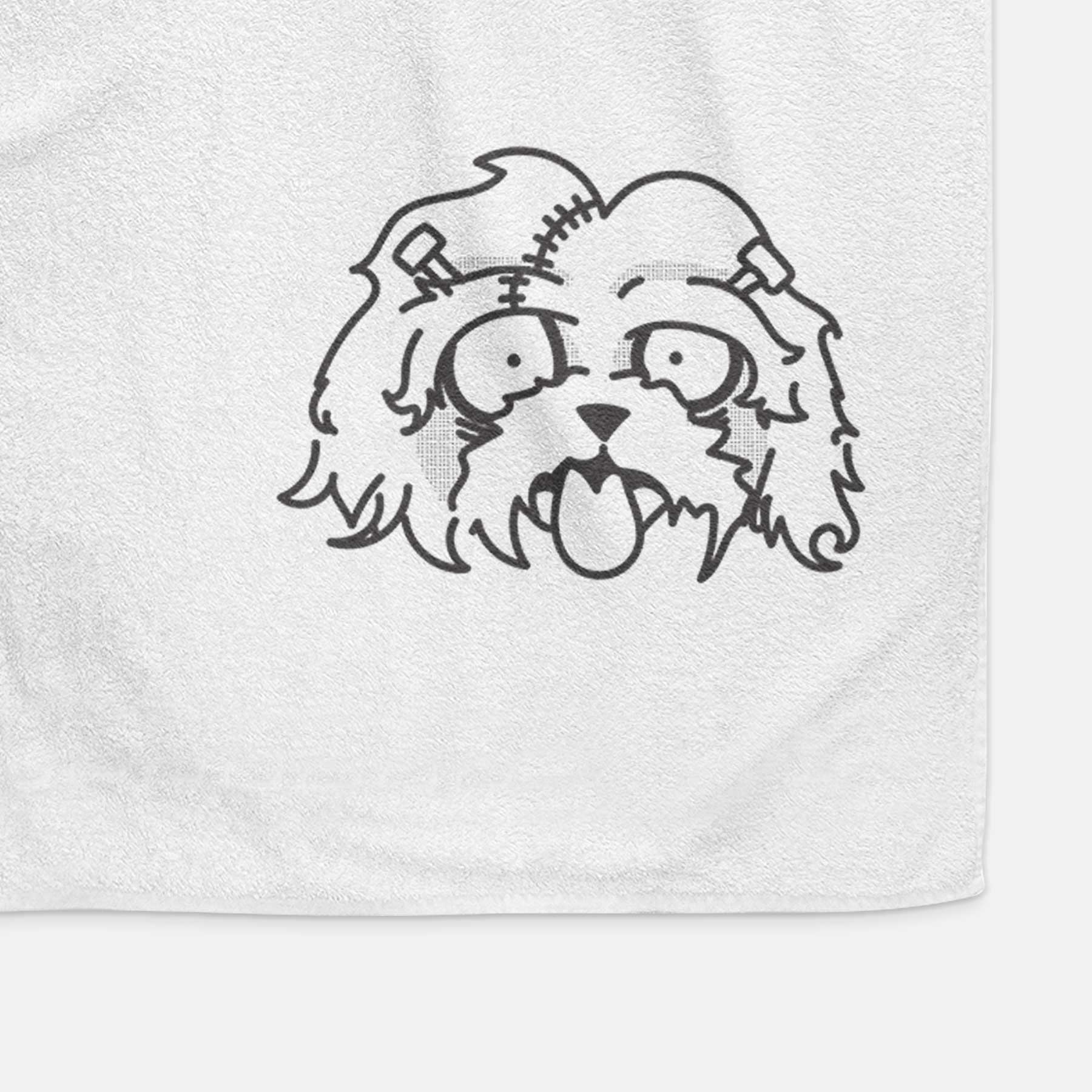 Shih Tzu - Nightmare Collection Decorative Hand Towel