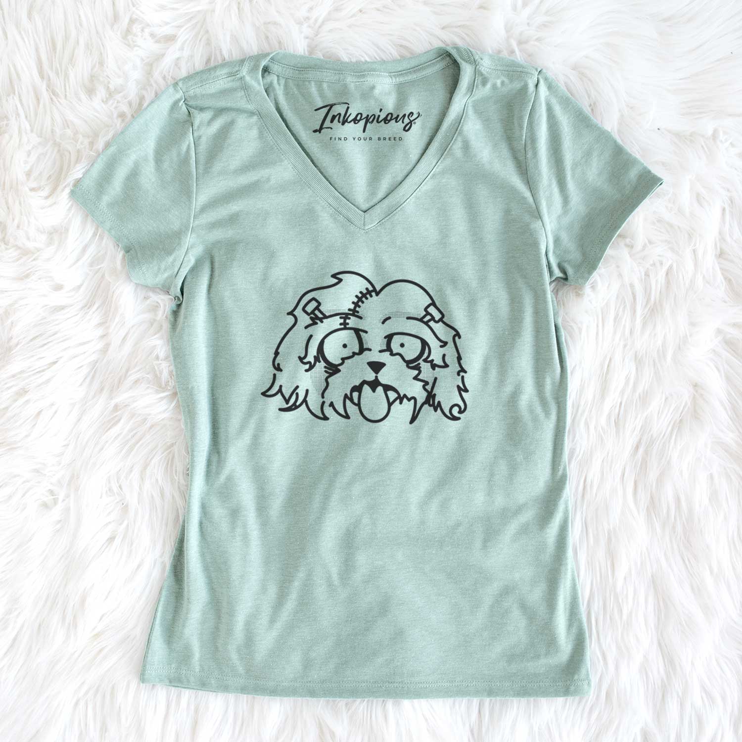 Shih Tzu - Nightmare Collection - Women's V-neck Shirt