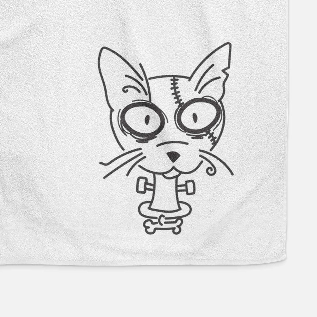Shorthair Cat - Nightmare Collection Decorative Hand Towel