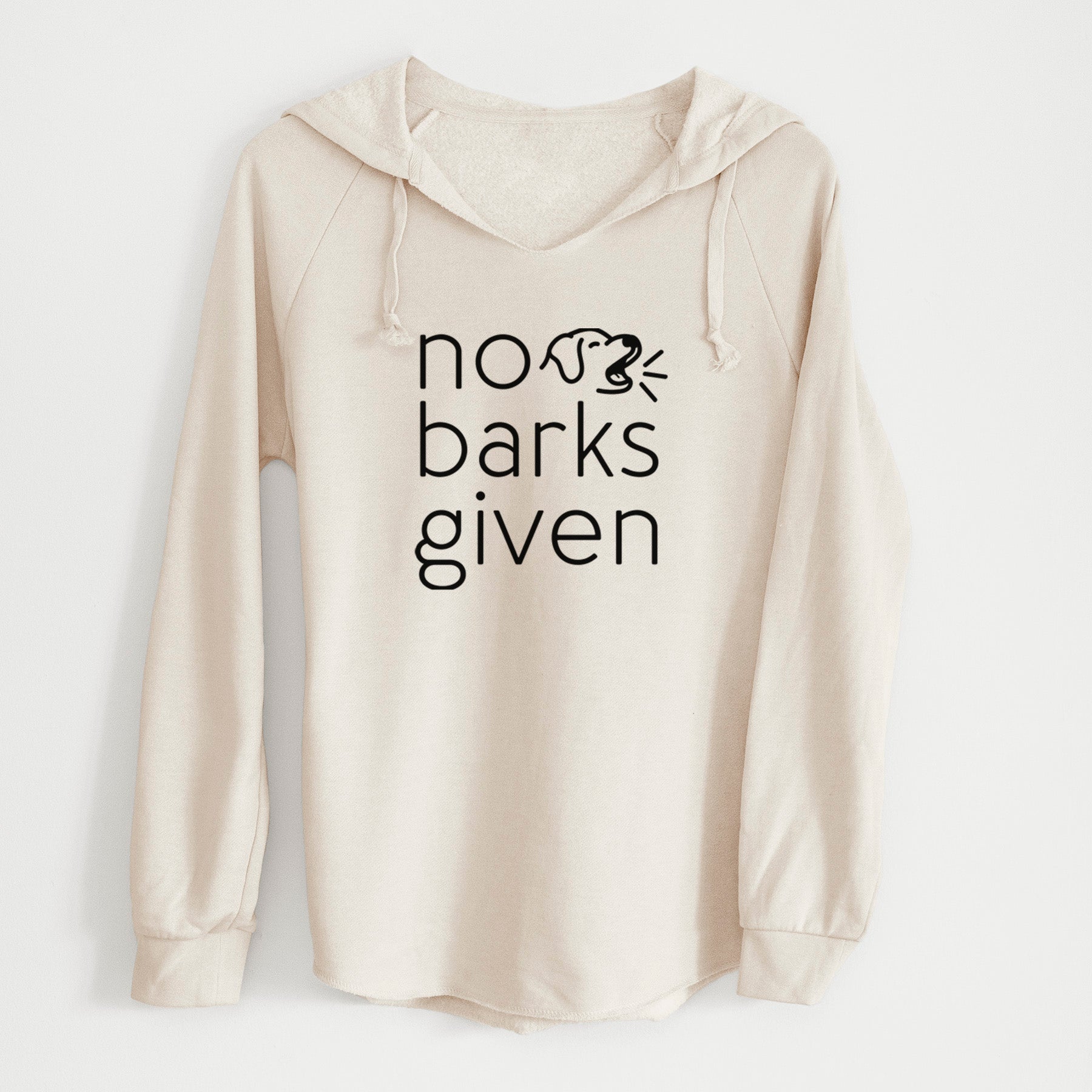 No Barks Given - Cali Wave Hooded Sweatshirt