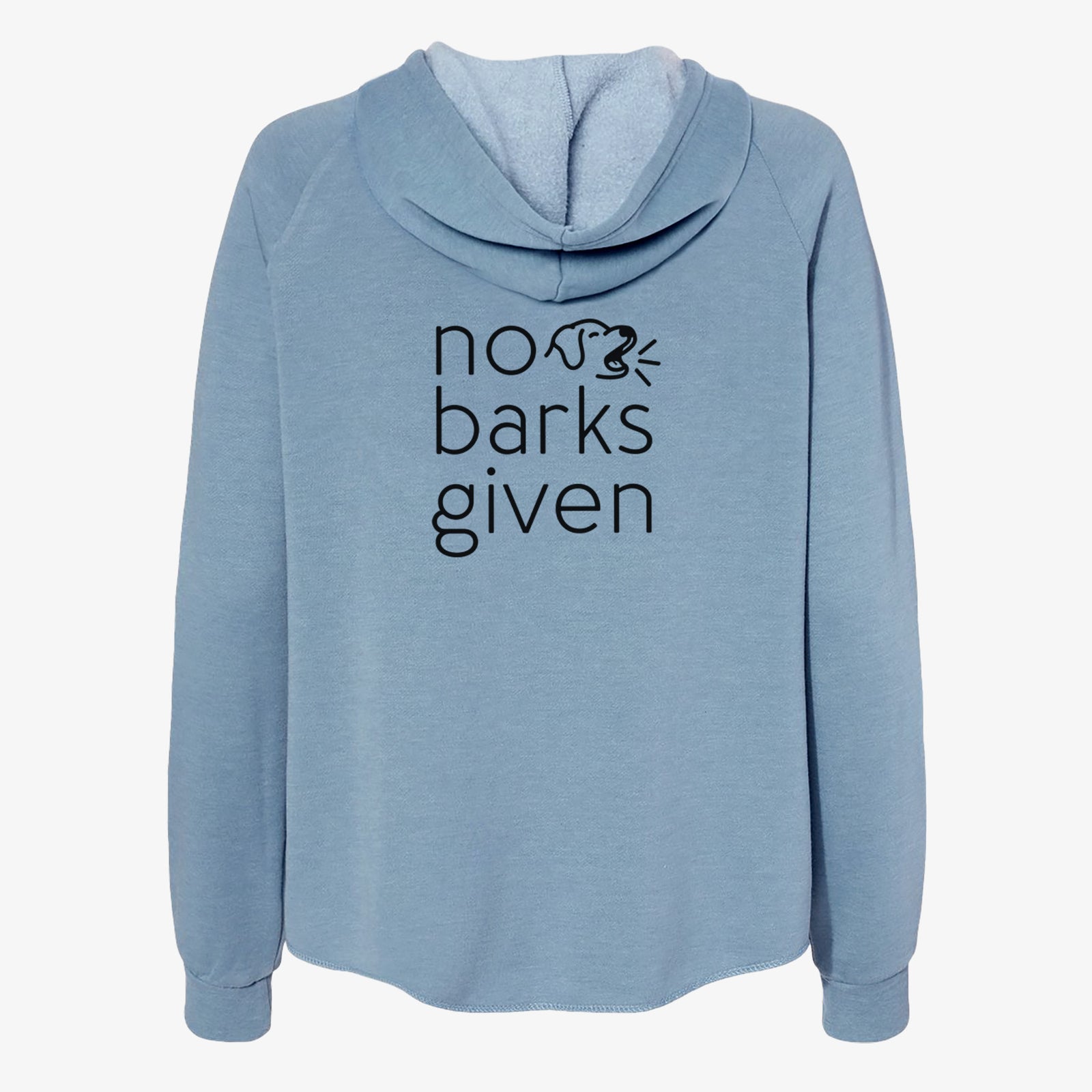 No Barks Given - Women's Cali Wave Zip-Up Sweatshirt