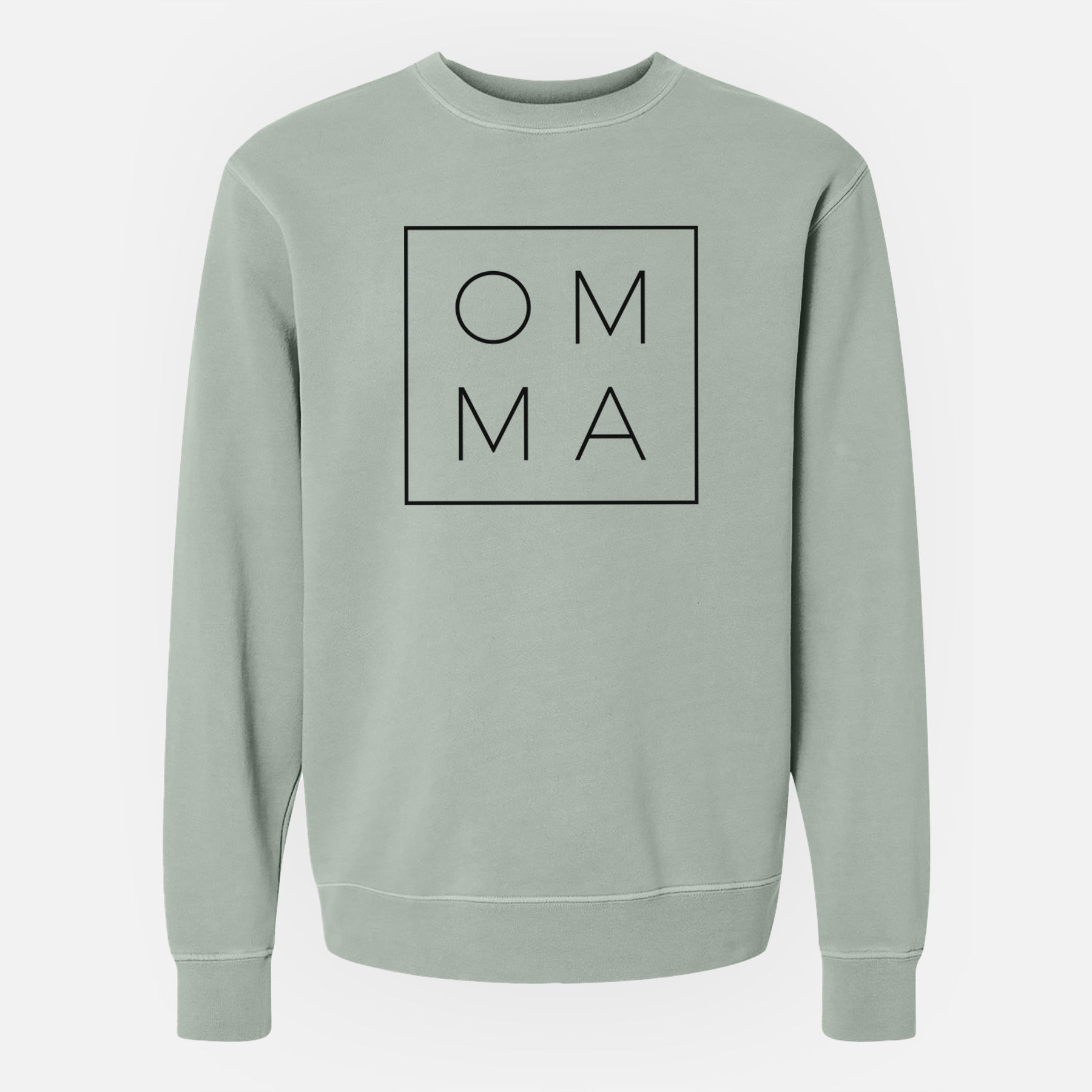 Omma Boxed - Unisex Pigment Dyed Crew Sweatshirt