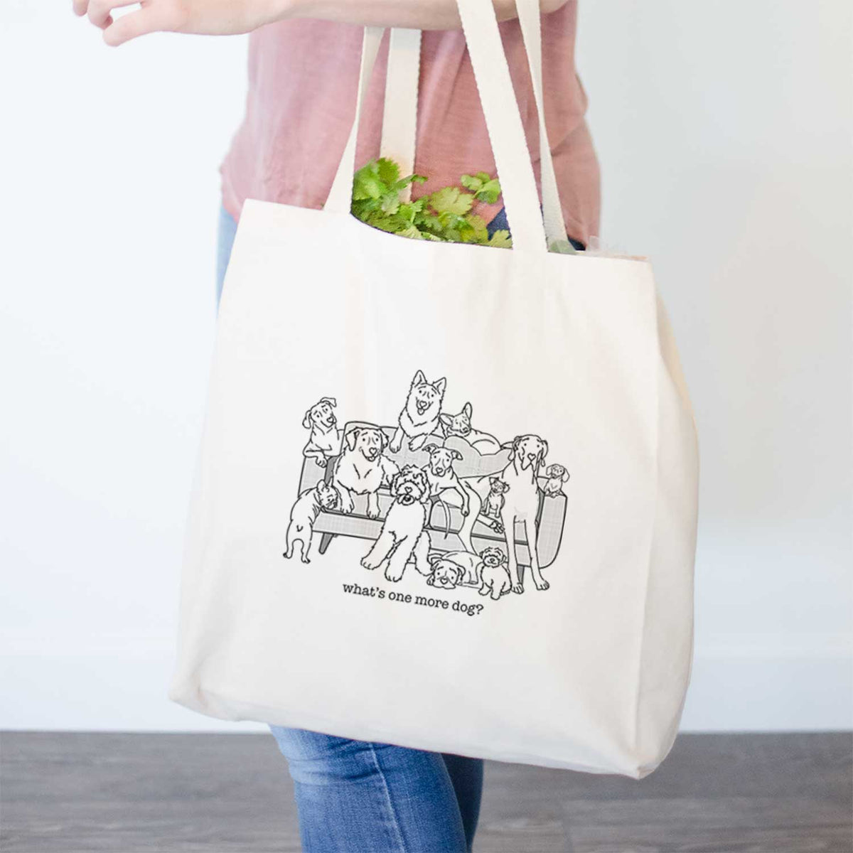 What&#39;s One More Dog?- Tote Bag