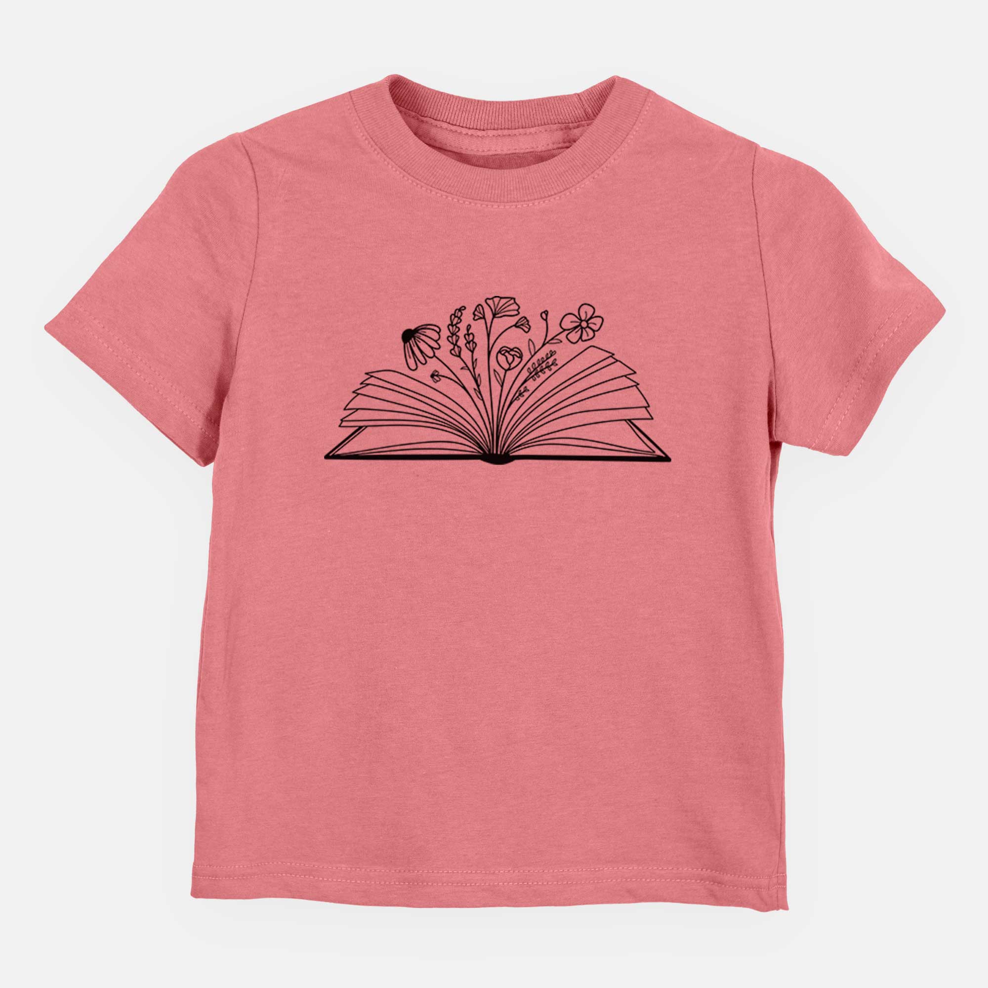 Floral Open Book - Kids/Youth/Toddler Shirt