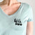 Mama - Blockscape Collection  - Women's V-neck Shirt