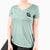 Mama - Blockscape Collection  - Women's V-neck Shirt