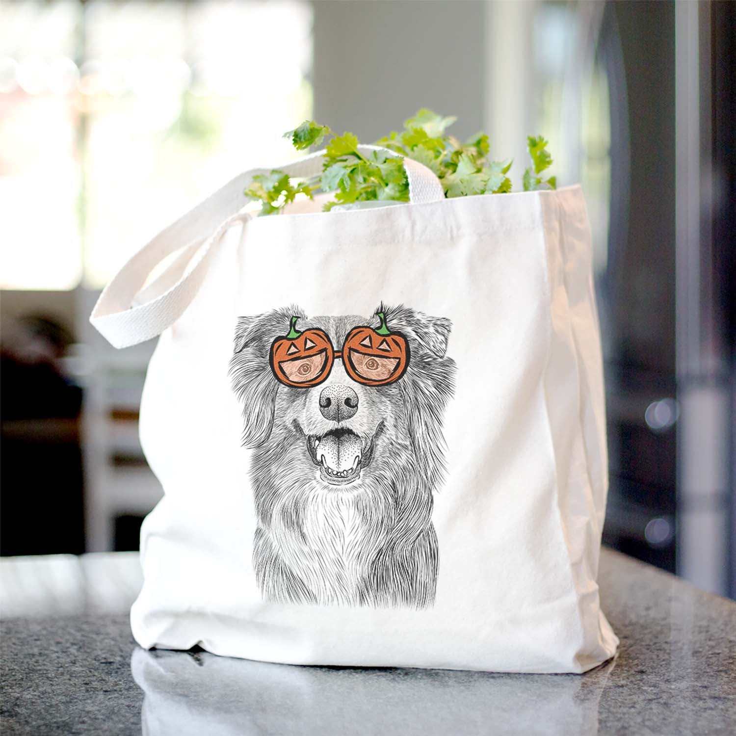 Aussie Parker the Australian Shepherd - Tote Bag