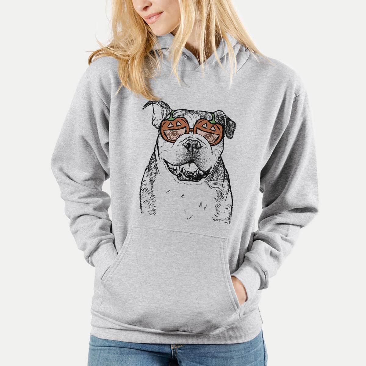 Agatha the Boston Bulldog  - Pumpkin Collection