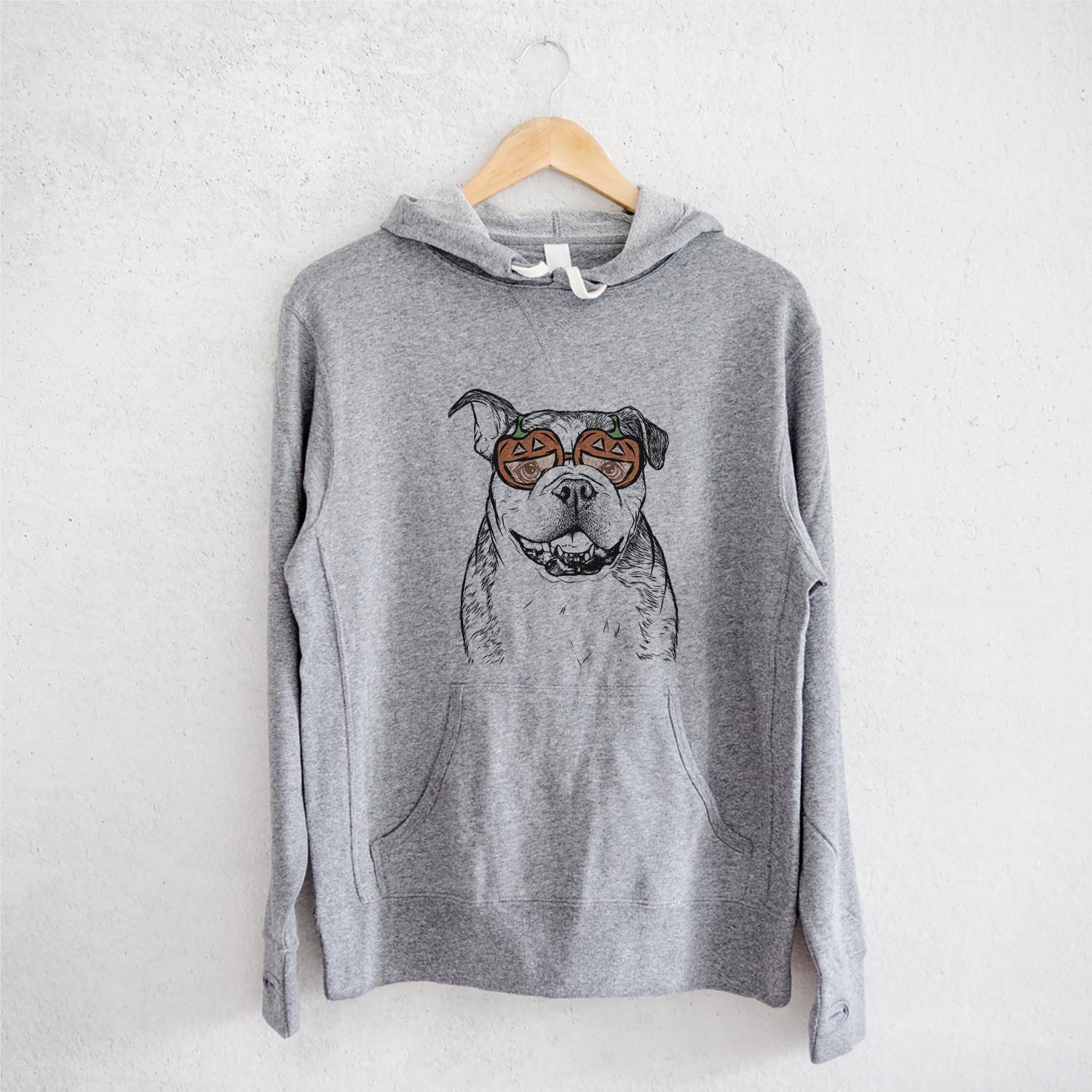 Agatha the Boston Bulldog  - Pumpkin Collection