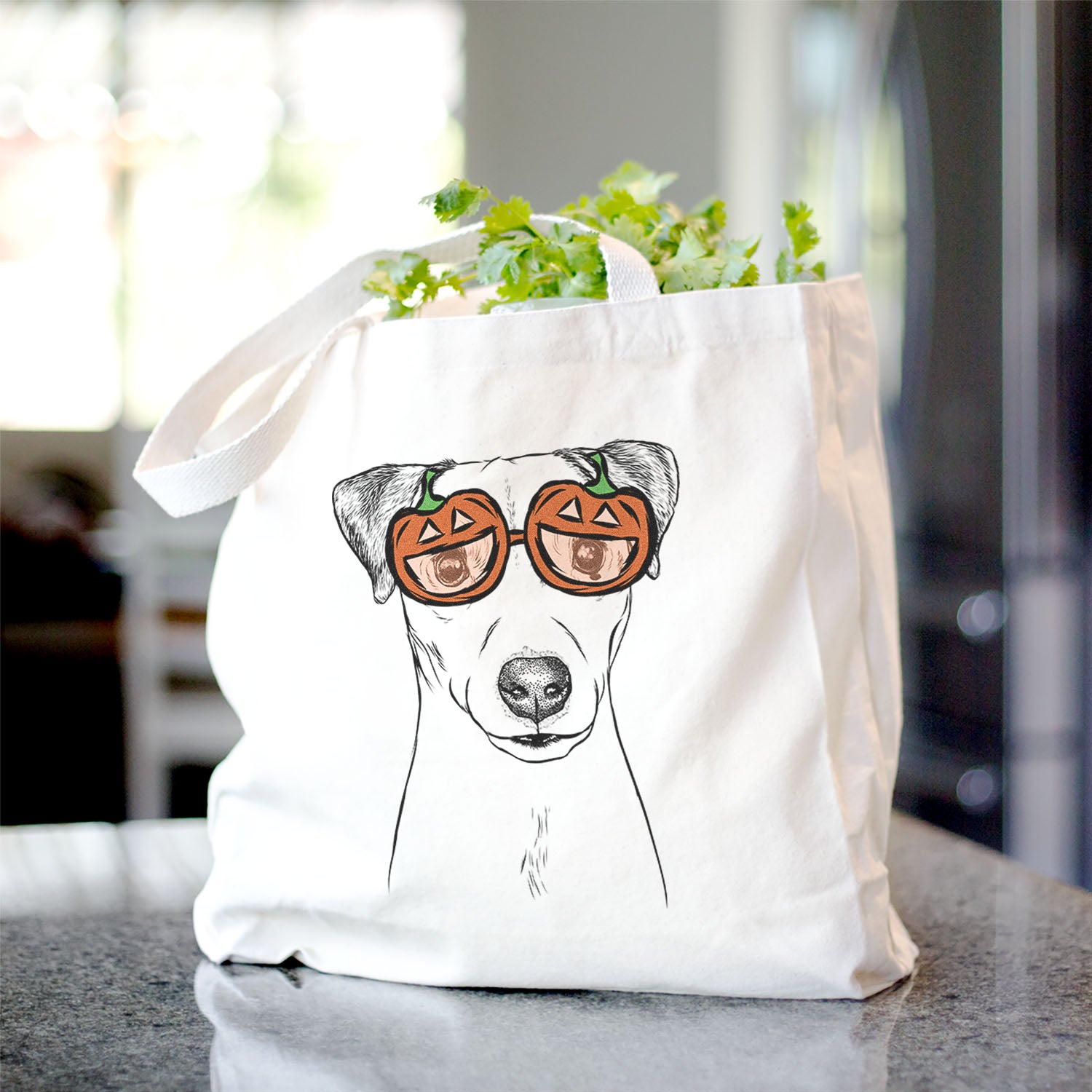 Ally the Jack Russell Terrier - Tote Bag