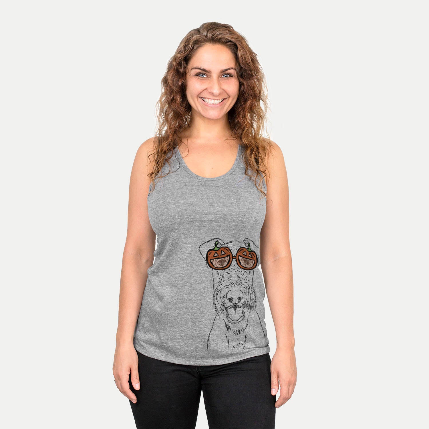 Andy the Airedale Terrier  - Pumpkin Collection