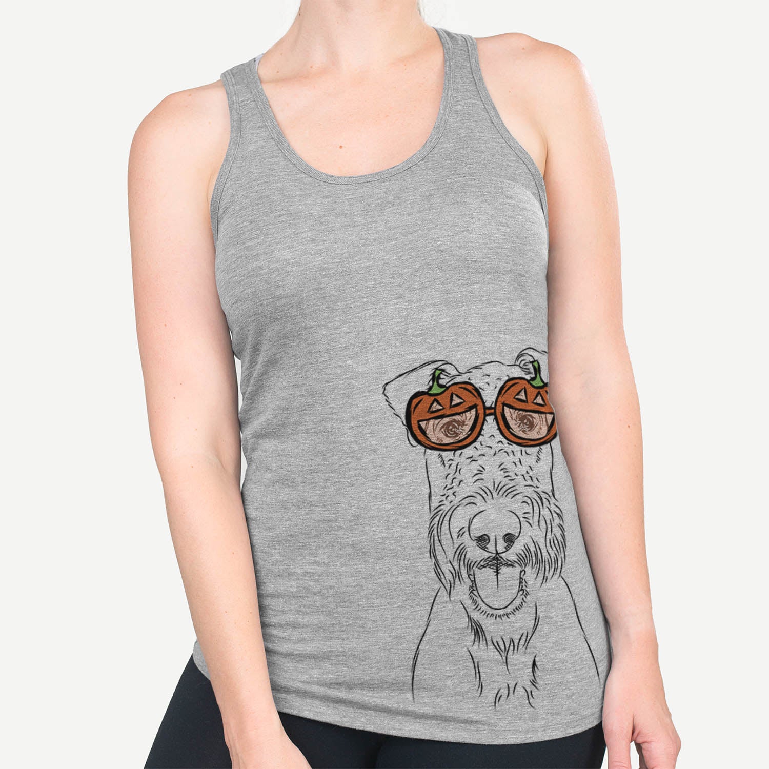 Andy the Airedale Terrier  - Pumpkin Collection