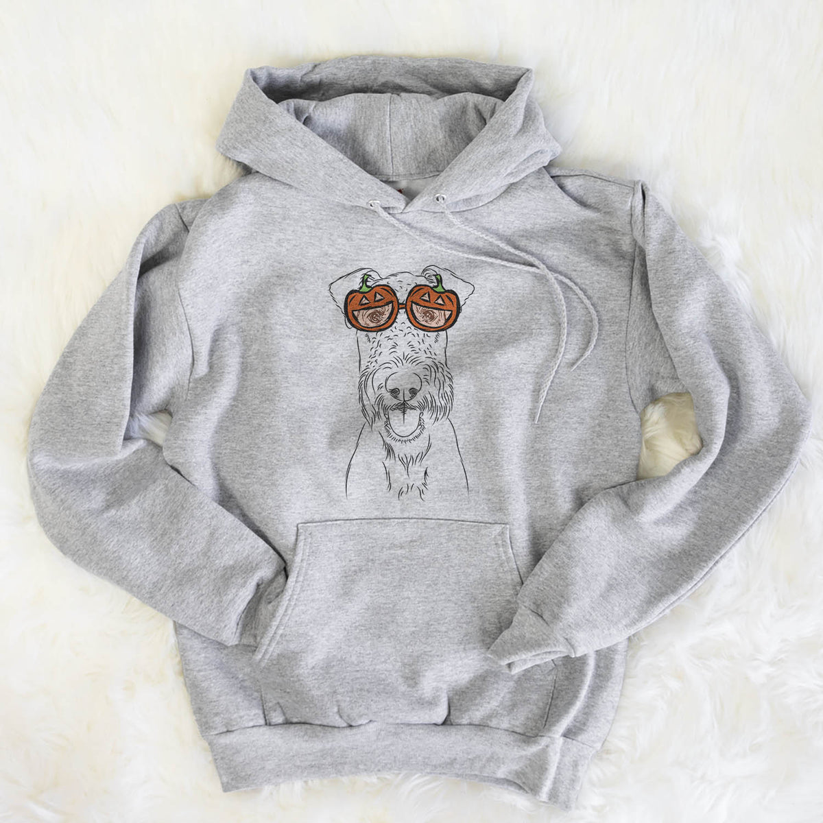 Andy the Airedale Terrier  - Pumpkin Collection