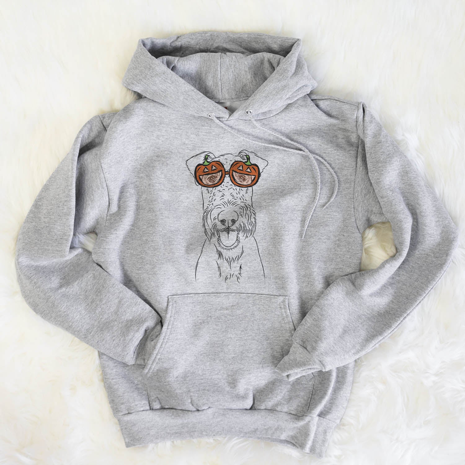 Andy the Airedale Terrier  - Pumpkin Collection