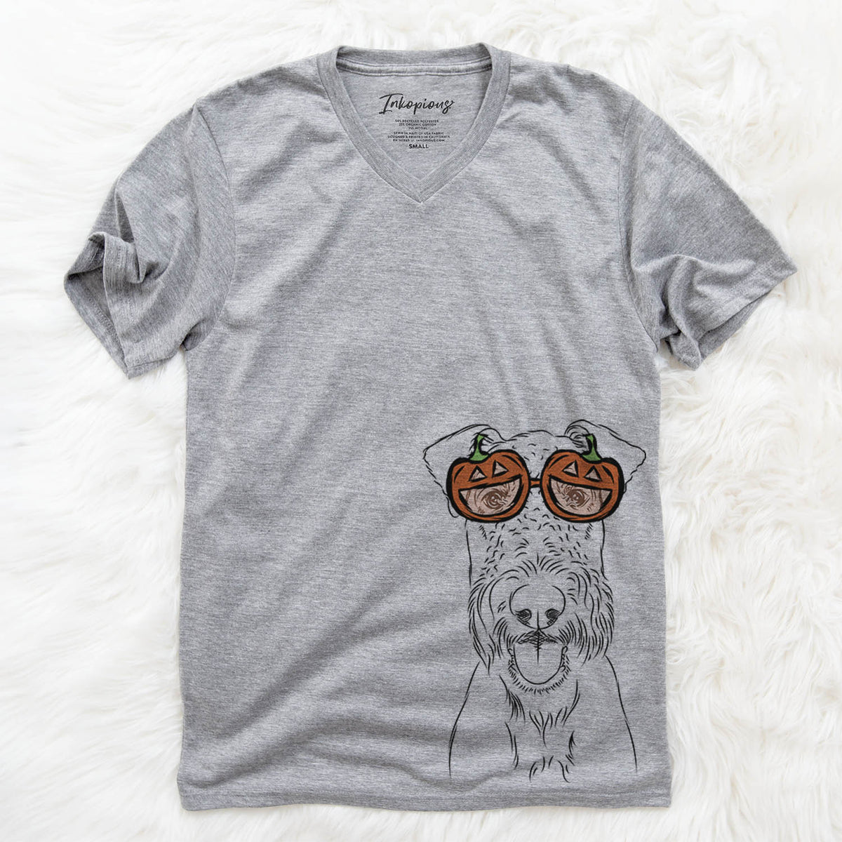 Andy the Airedale Terrier  - Pumpkin Collection