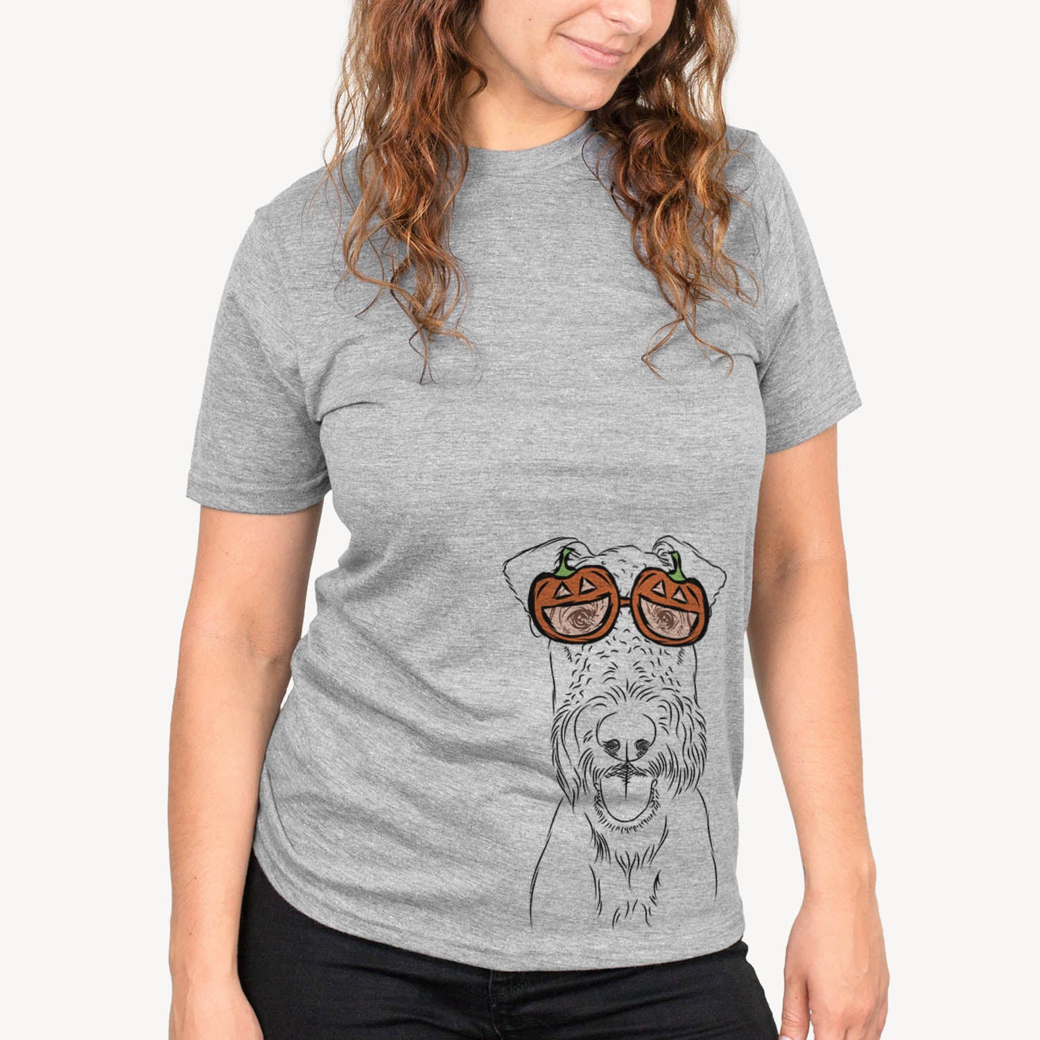 Andy the Airedale Terrier  - Pumpkin Collection