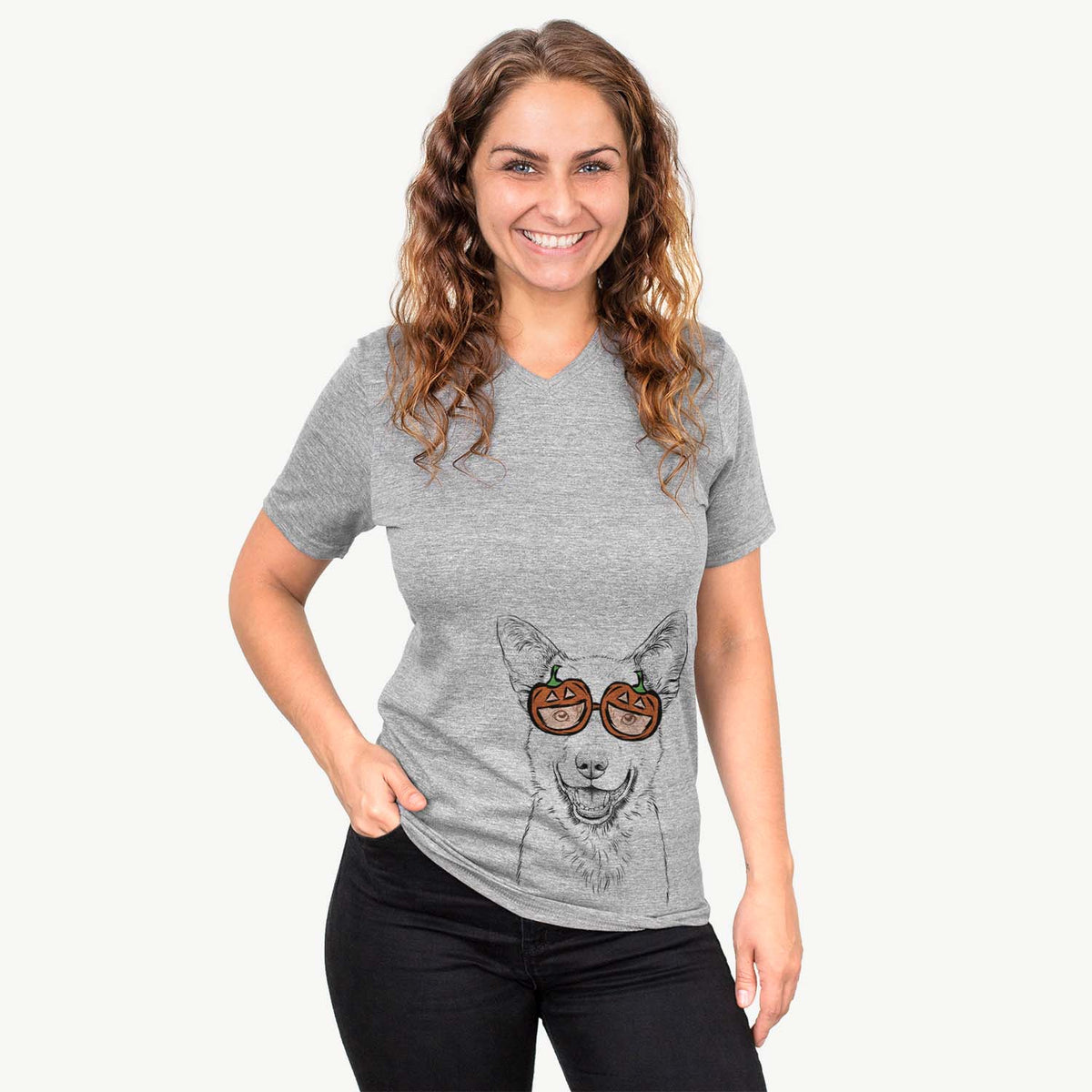 Arden the Australian Kelpie  - Pumpkin Collection