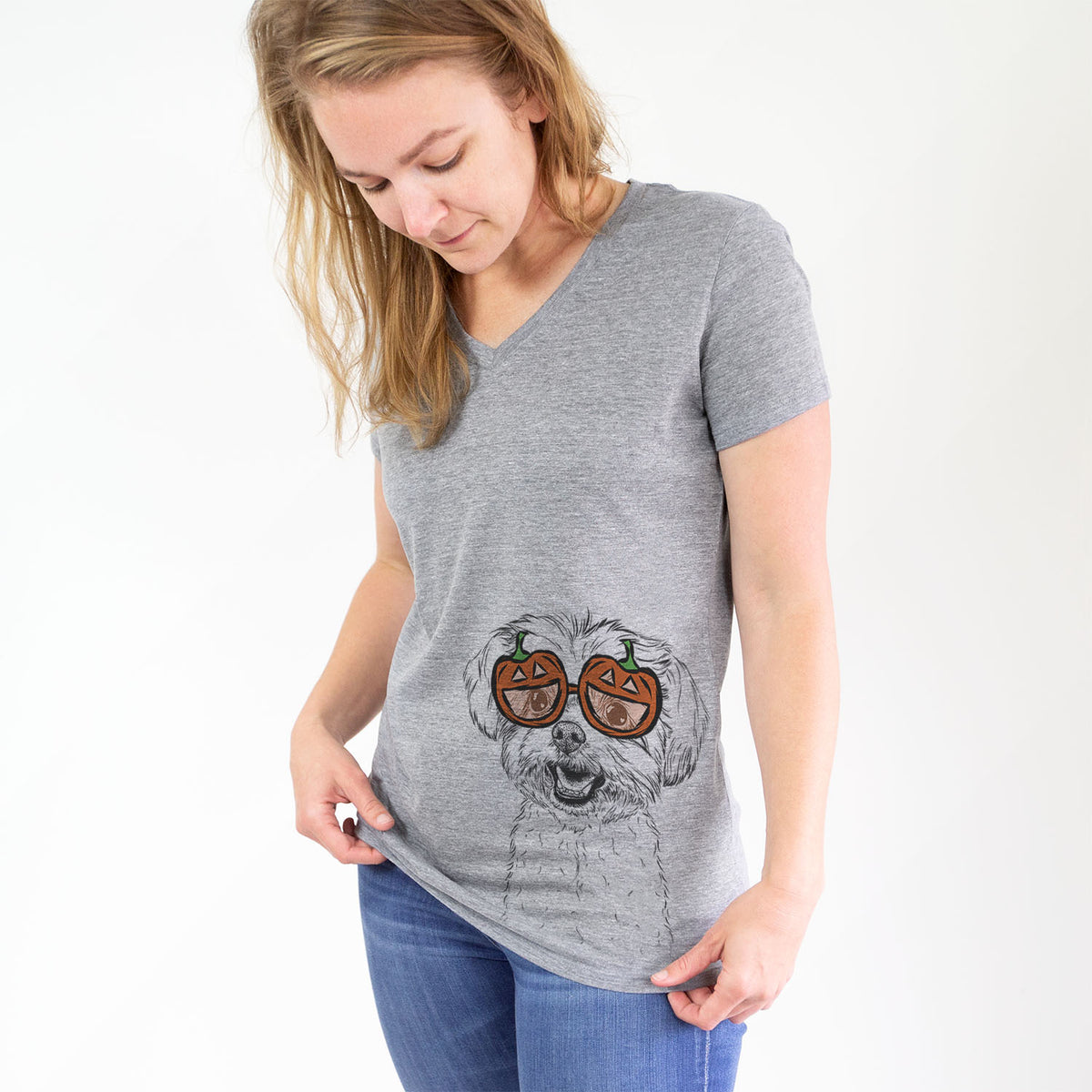 Aspen the Morkie  - Pumpkin Collection