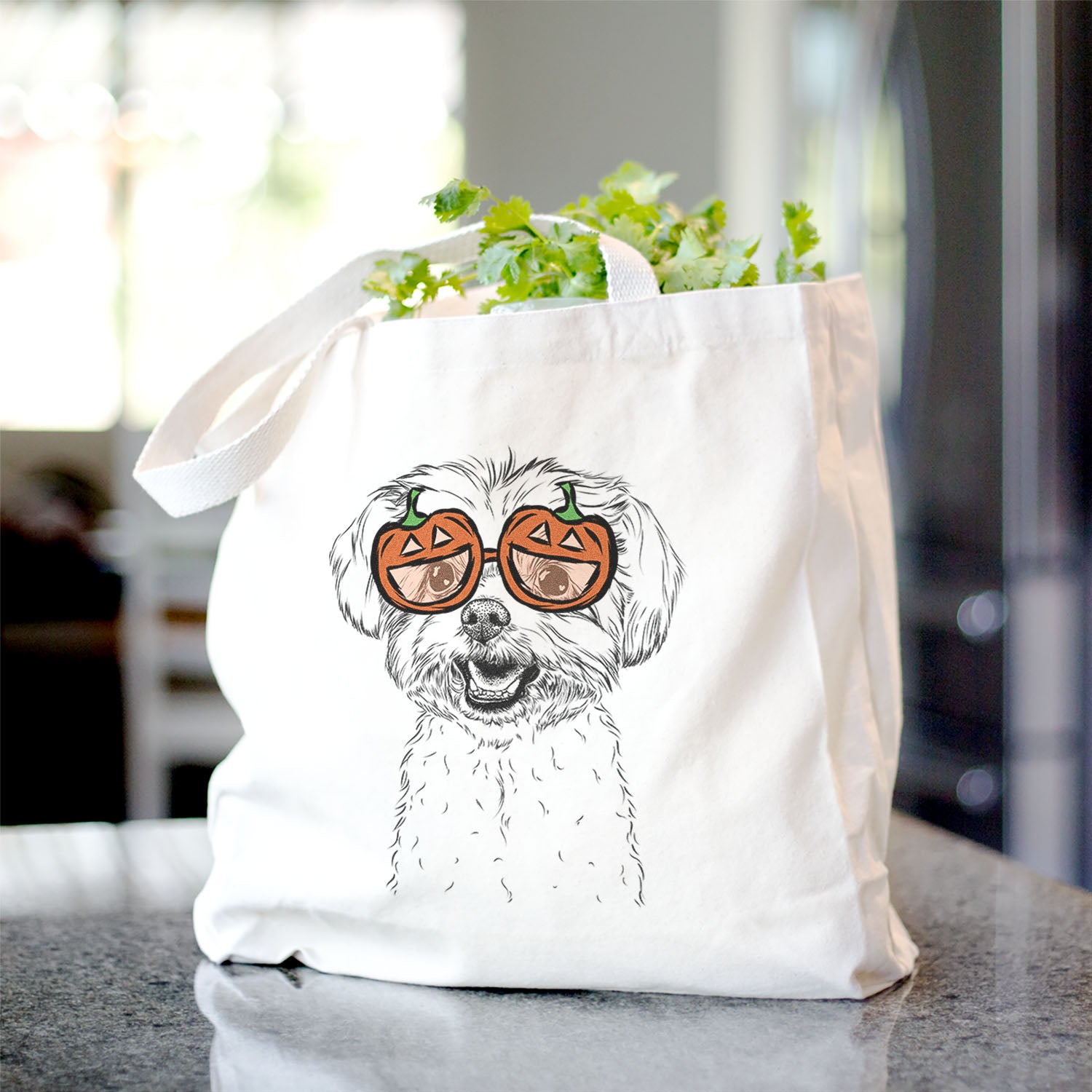 Aspen the Morkie - Tote Bag