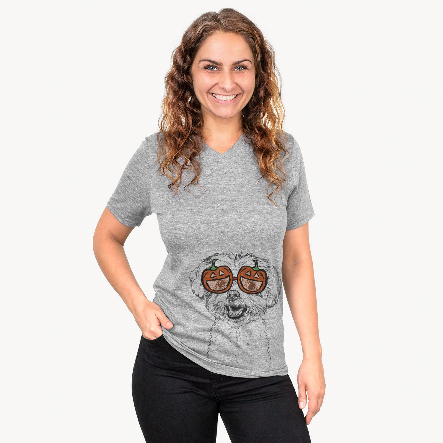 Aspen the Morkie  - Pumpkin Collection