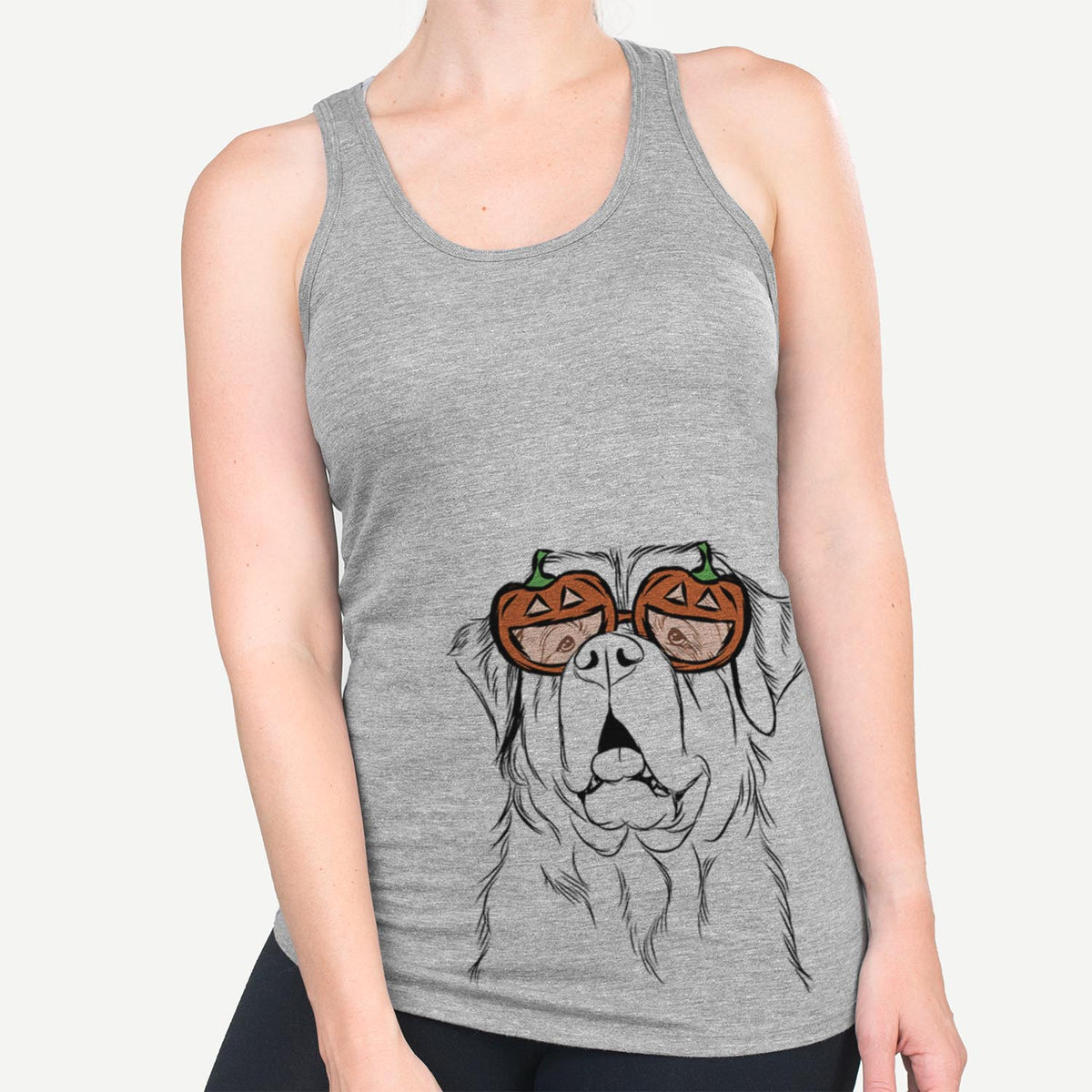 Atlas the Saint Bernard  - Pumpkin Collection