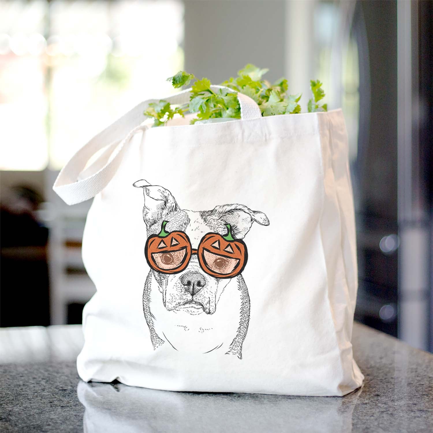 Bandit the Boston Terrier - Tote Bag