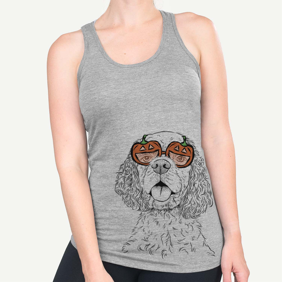 Baxter the American Cocker Spaniel  - Pumpkin Collection