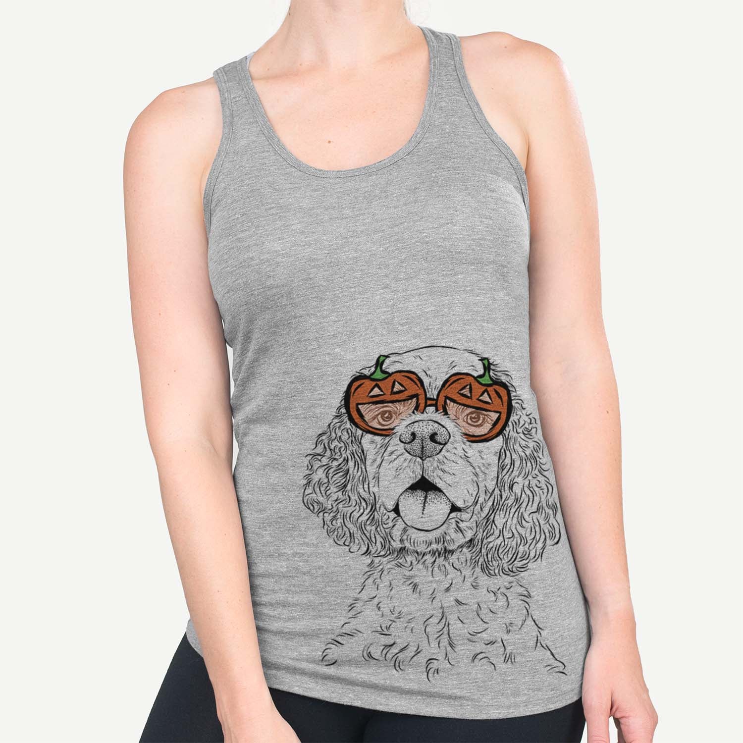 Baxter the American Cocker Spaniel  - Pumpkin Collection