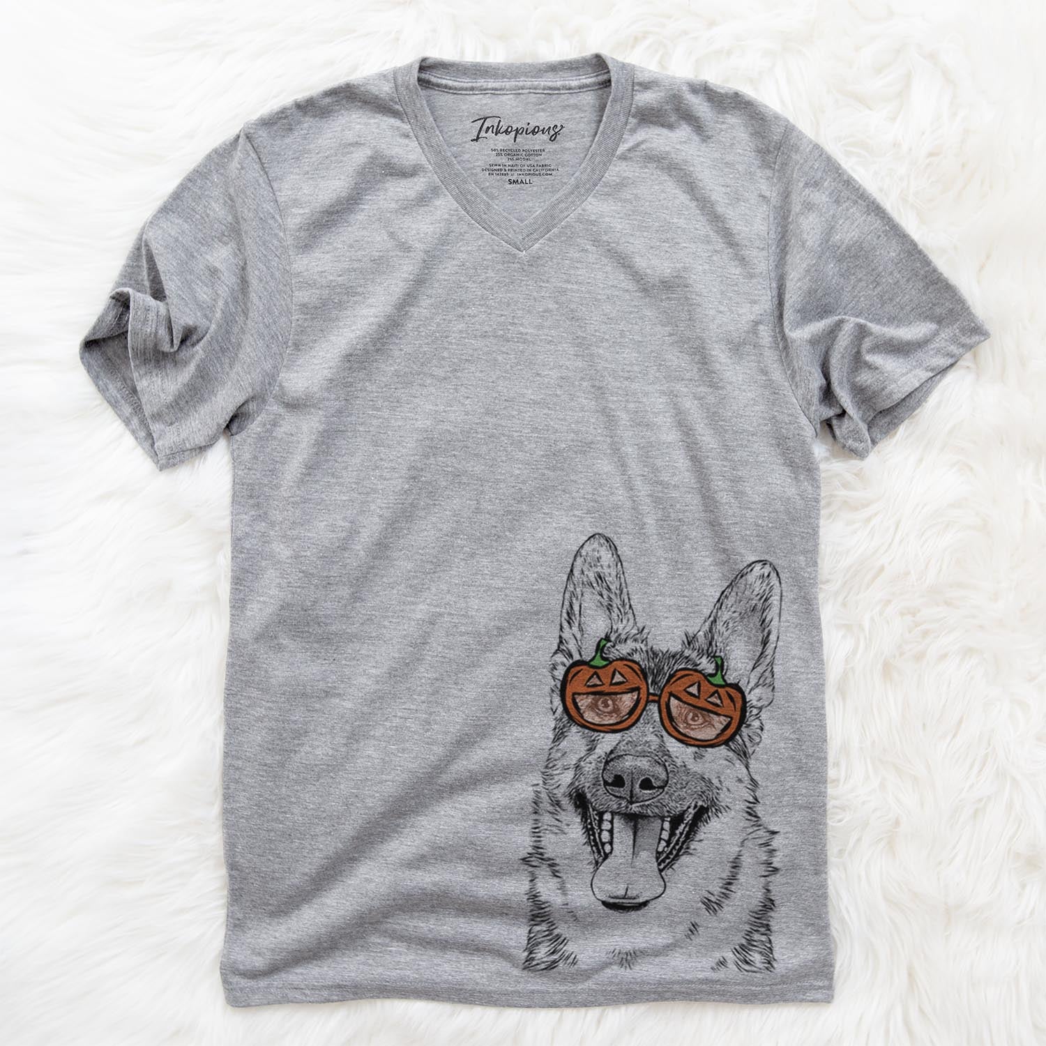 Benson the German Shepherd  - Pumpkin Collection