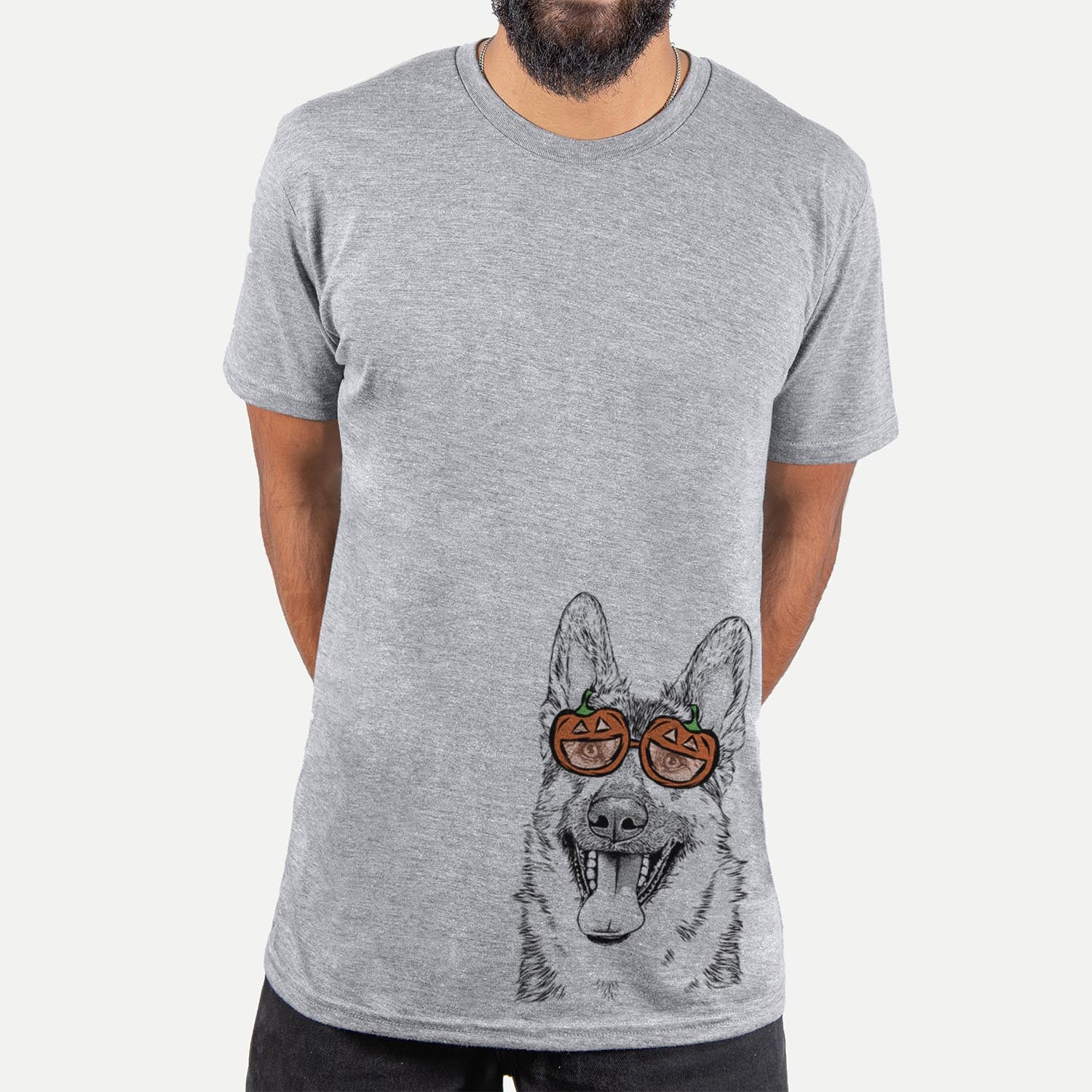 Benson the German Shepherd  - Pumpkin Collection