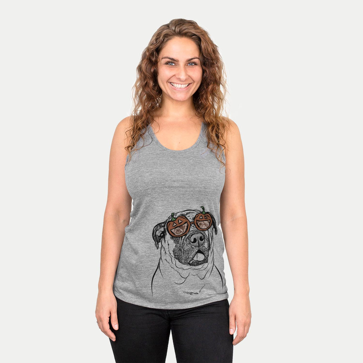 Big P the English Mastiff  - Pumpkin Collection