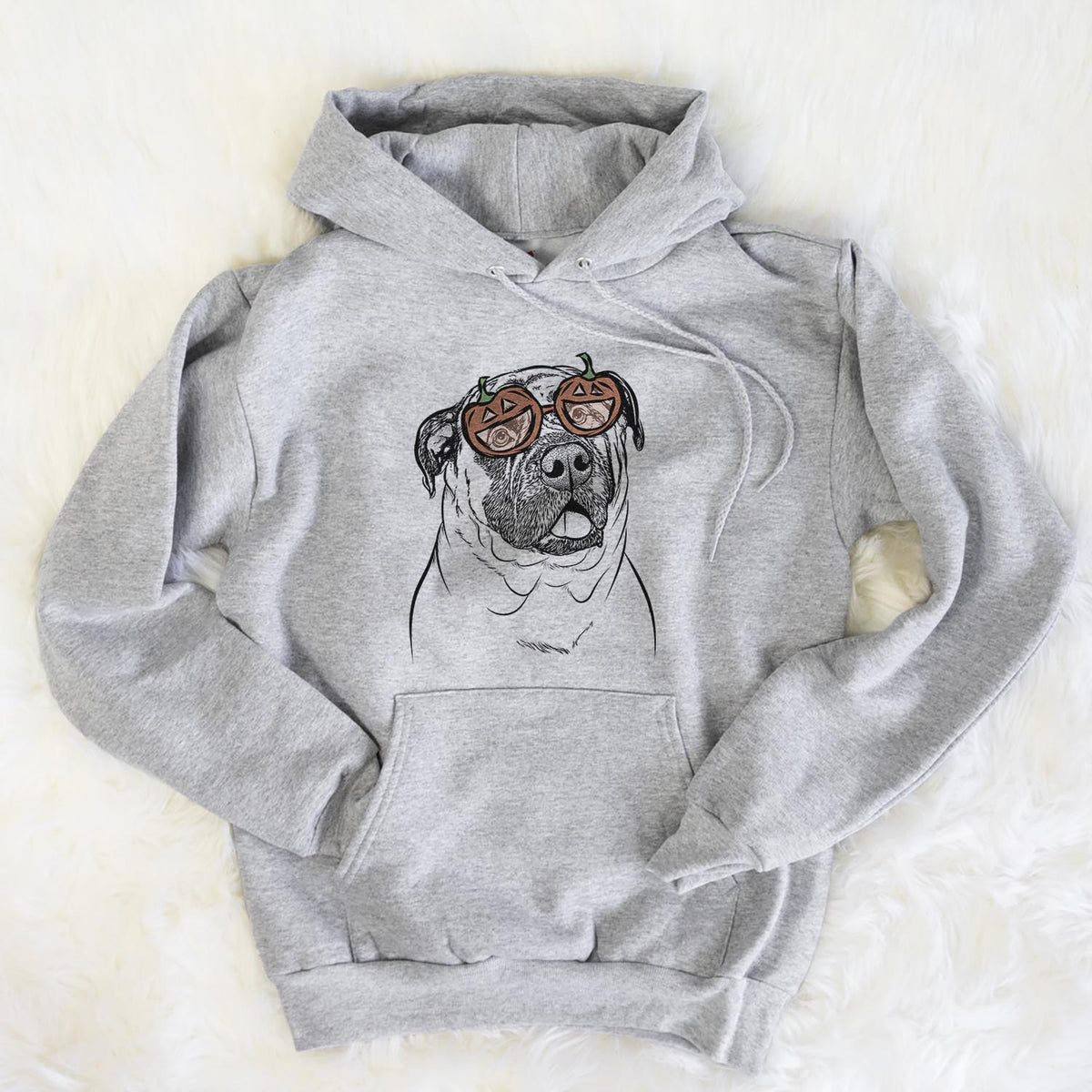 Big P the English Mastiff  - Pumpkin Collection