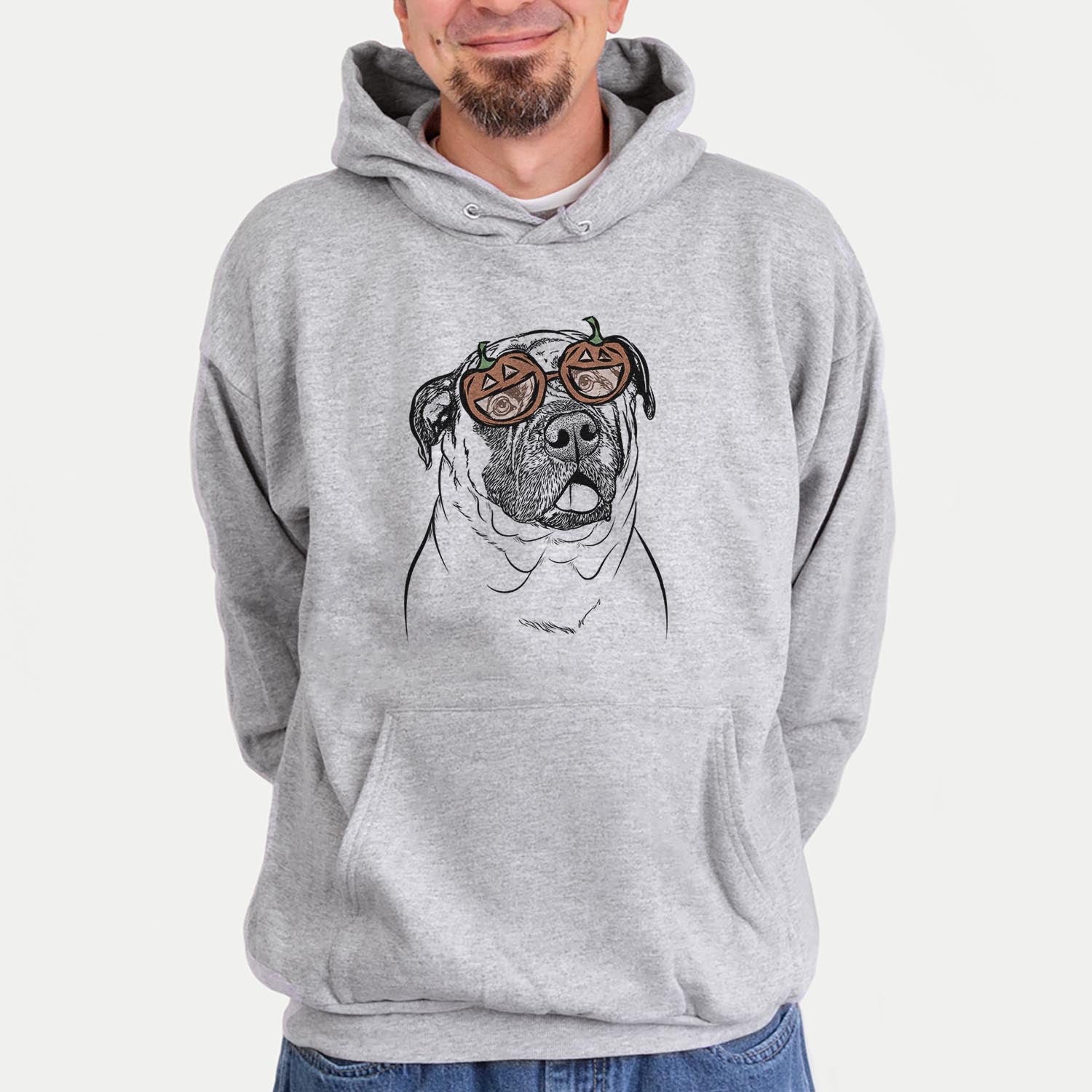 Big P the English Mastiff  - Pumpkin Collection